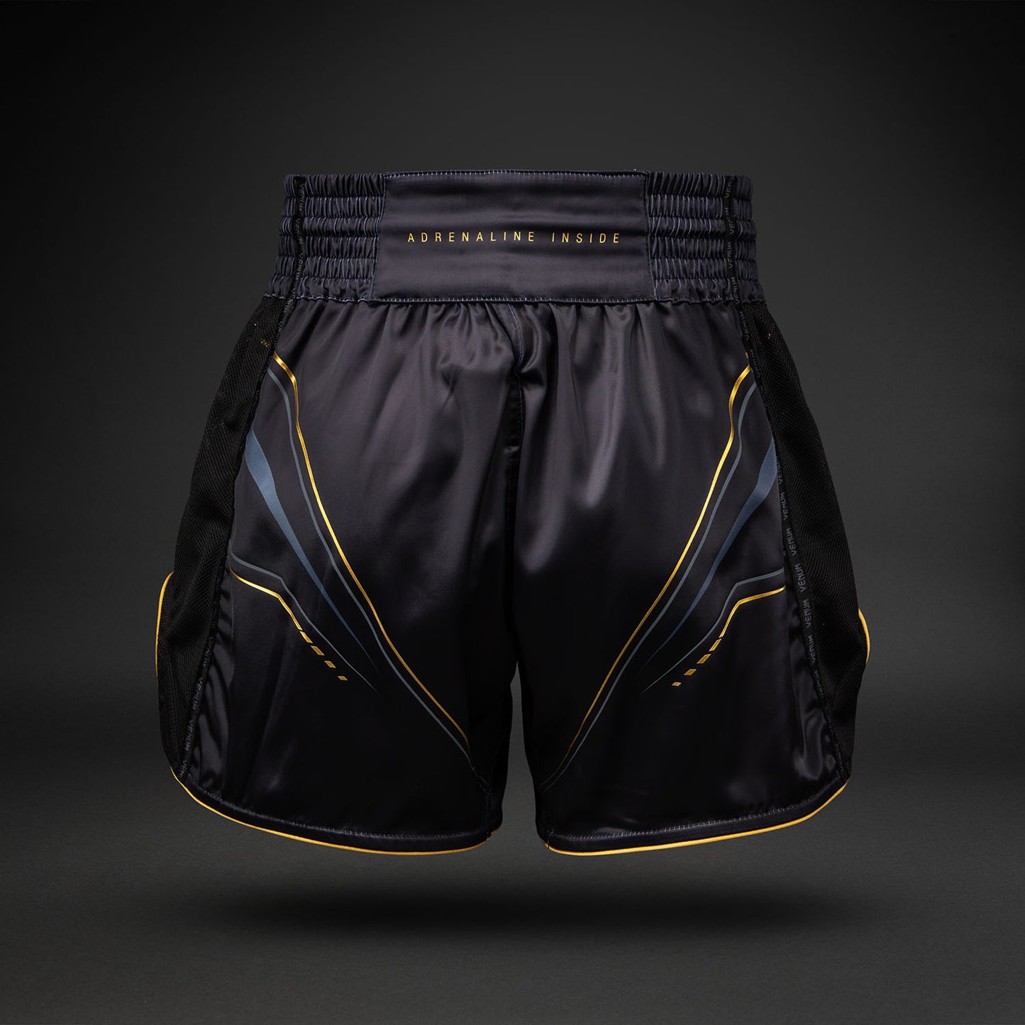 Venum Streamline Muay Thai Shorts - Black/Gold