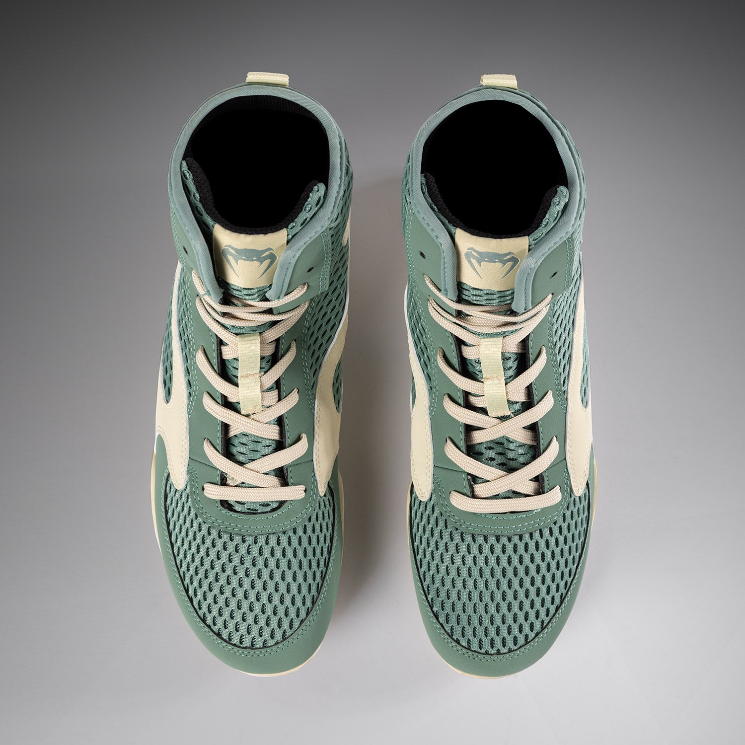 Venum Contender Boxing Shoes - Aqua Green/Ivory - Venum