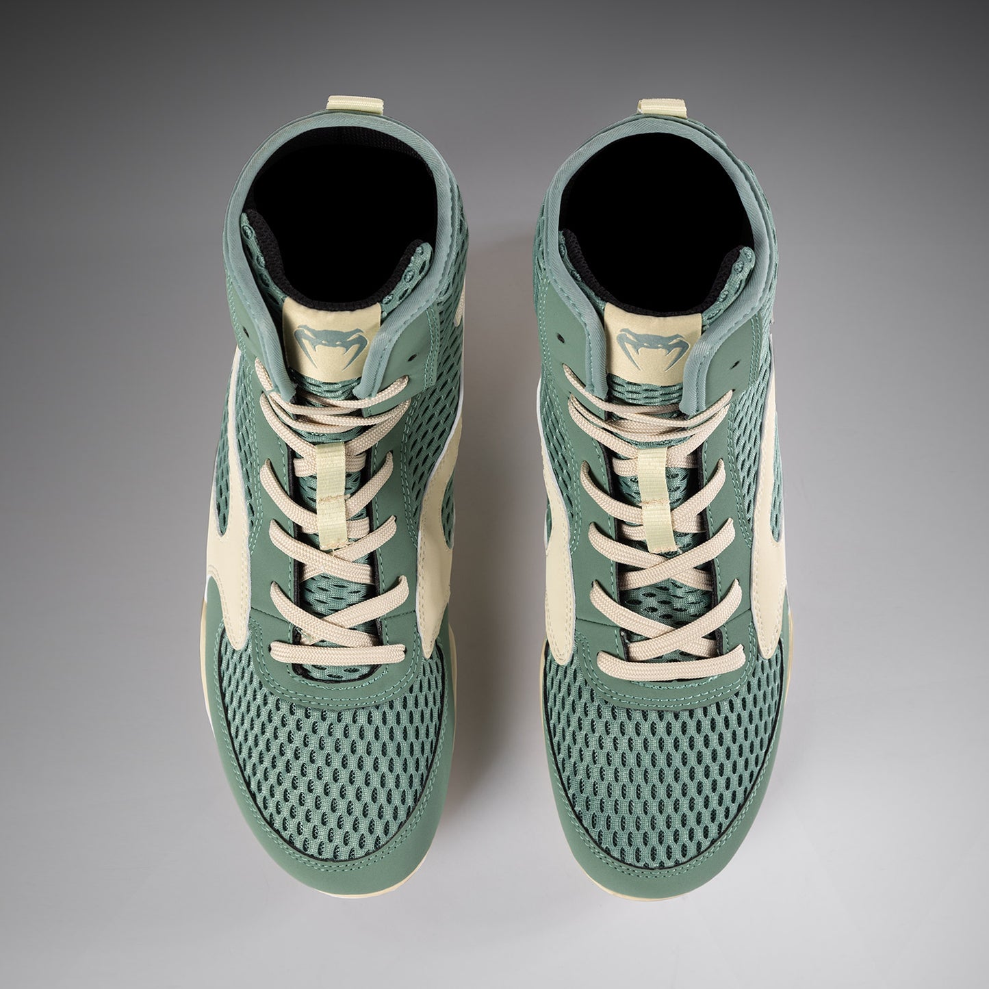 Venum Contender Boxing Shoes - Aqua Green/Ivory