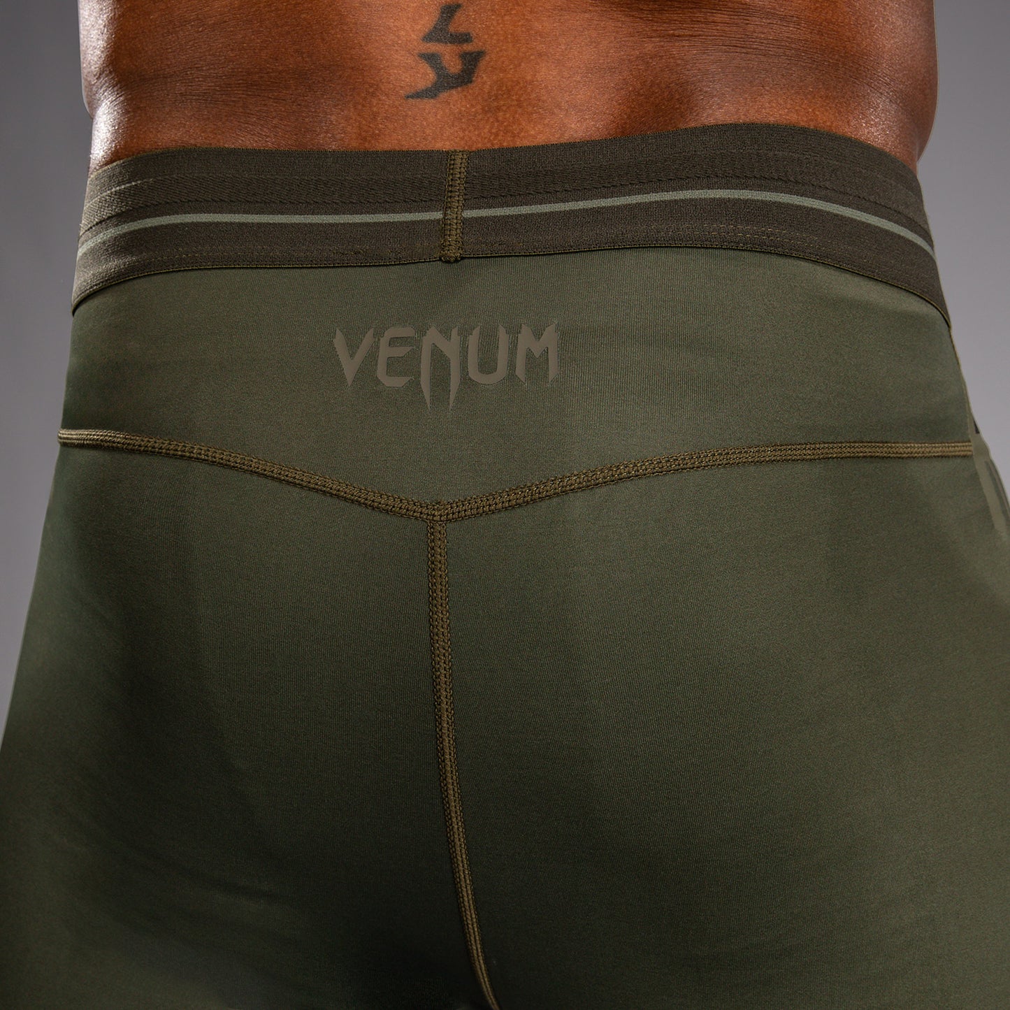 Venum Stealth Spats - Khaki/Dark Green  product-type_Compression Pants Venum