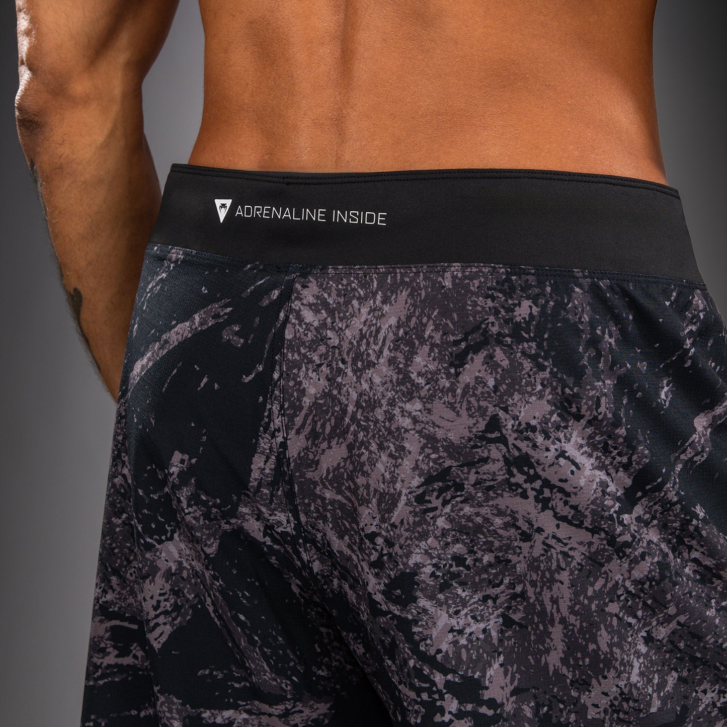 Venum Rage & Workout Fight Shorts - Black/Grey  product-type_MMA Shorts Venum