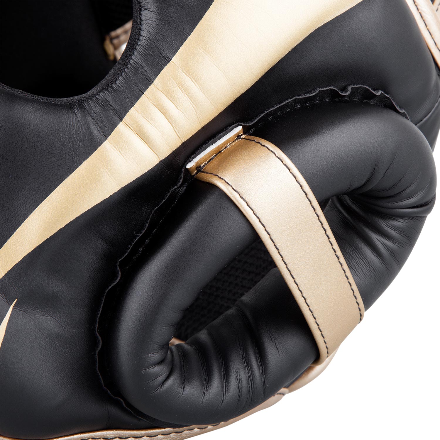 Venum Elite Headgear - Black/Gold - Venum