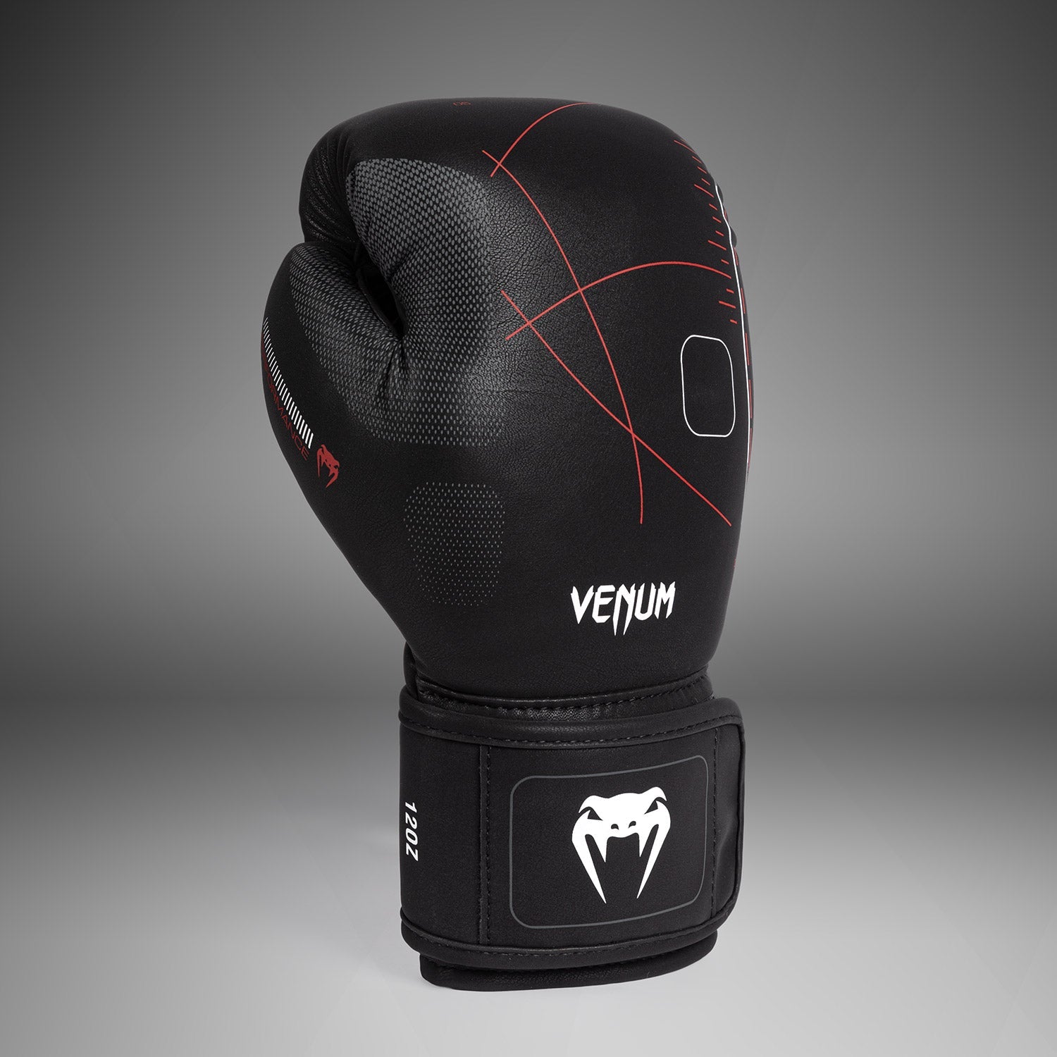 Venum Tactical XT Boxing Gloves - Black/Fire Red - Venum