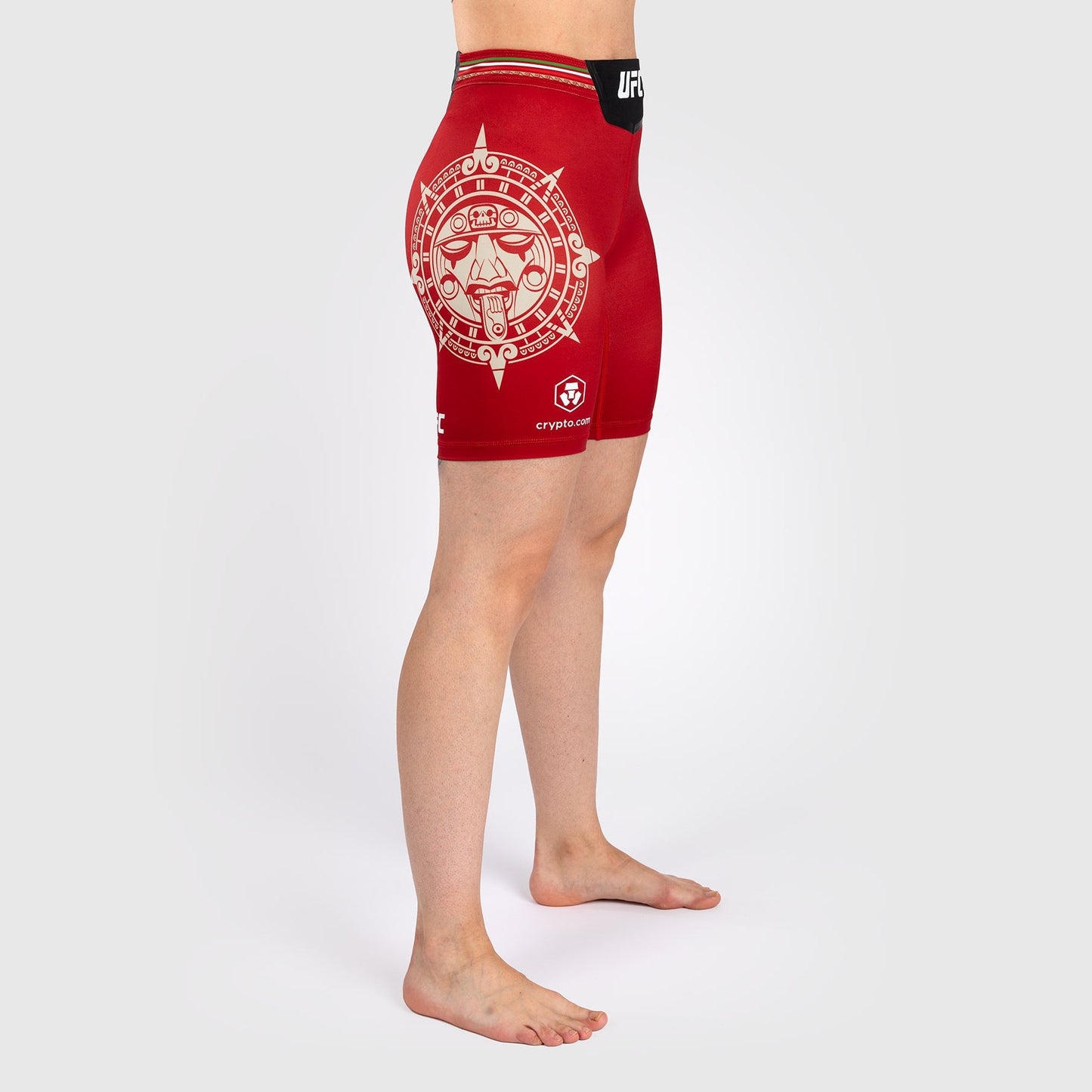 Noche UFC by Venum Authentic Fight Night Women’s Vale Tudo Short - Long Fit - Red