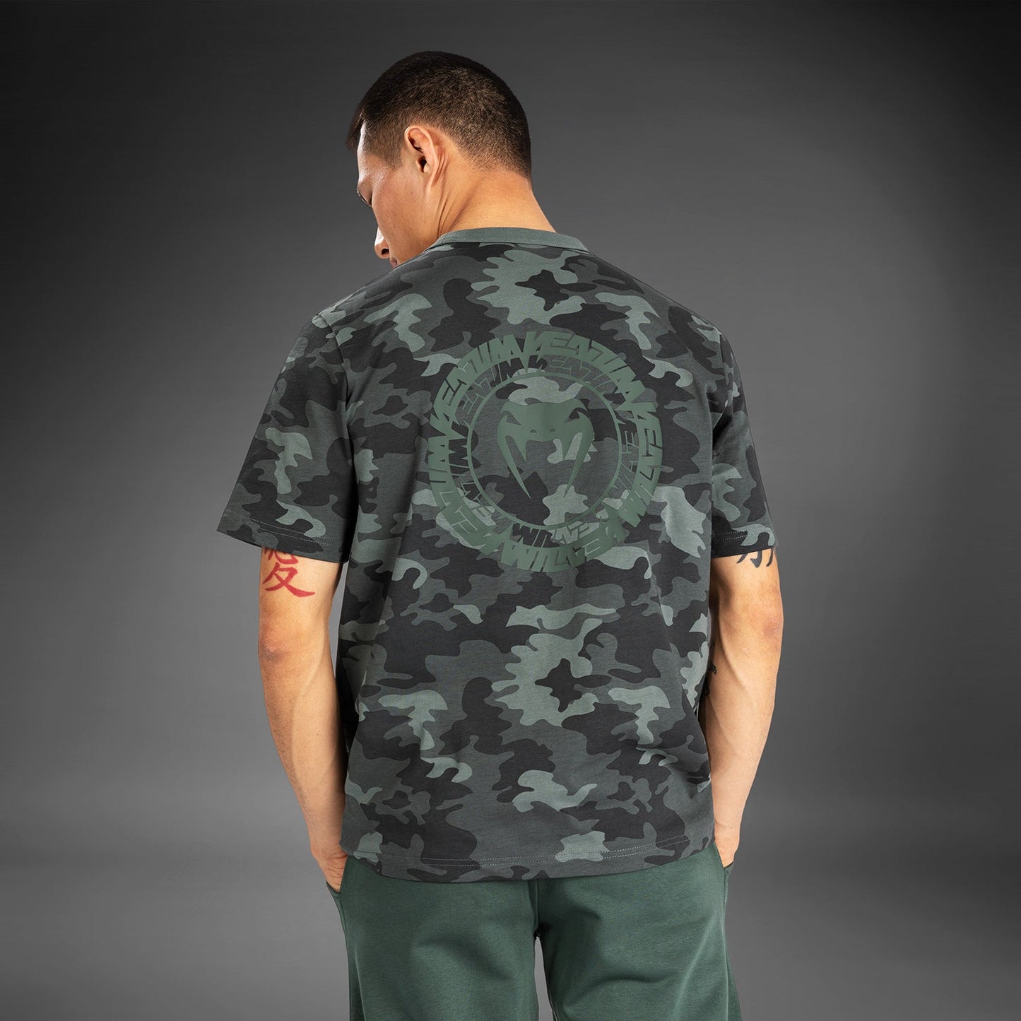 Venum Vortex XL Men's T–Shirt - Khaki Camo