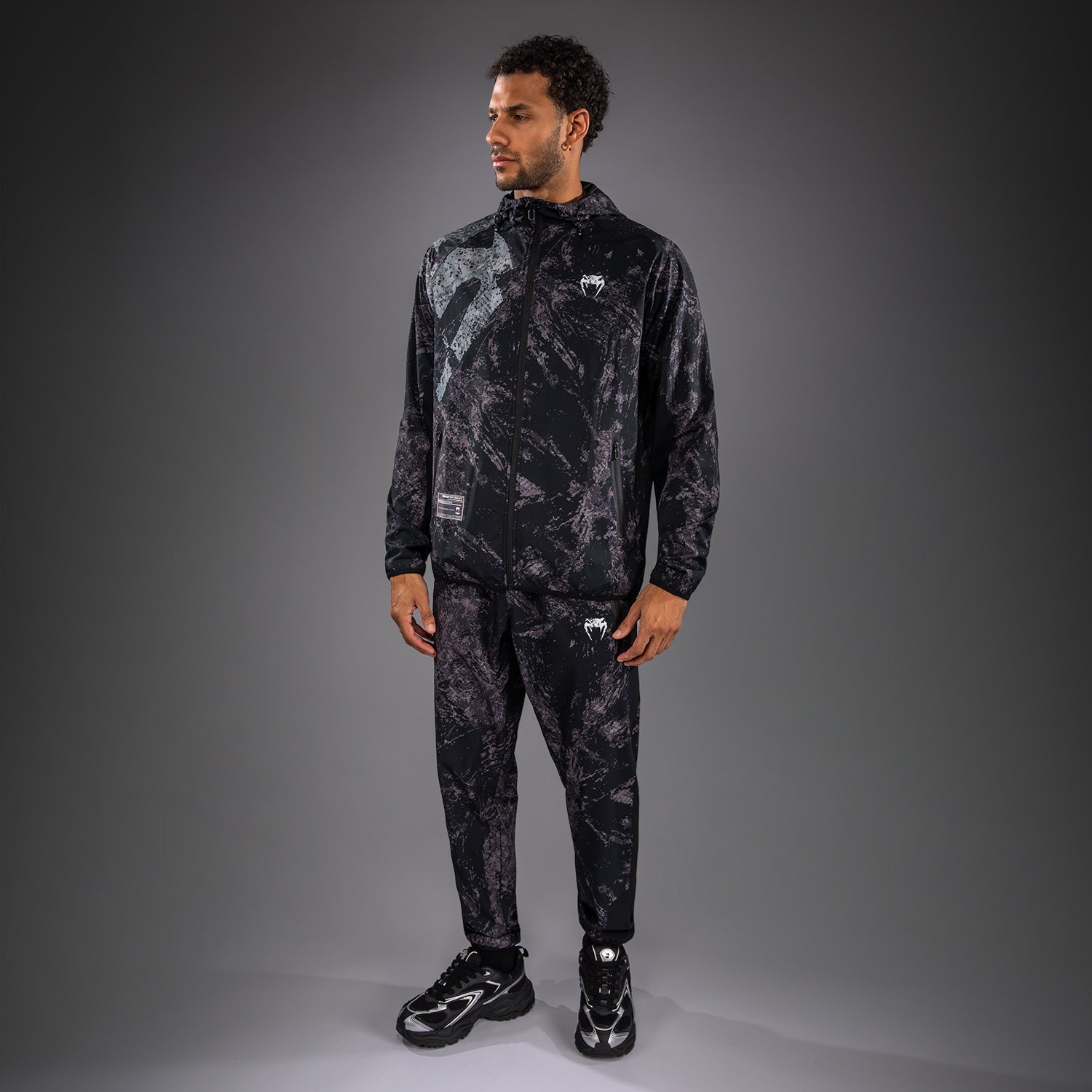 Venum Rage & Workout Track Jacket - Black/Grey  product-type_Jackets Venum