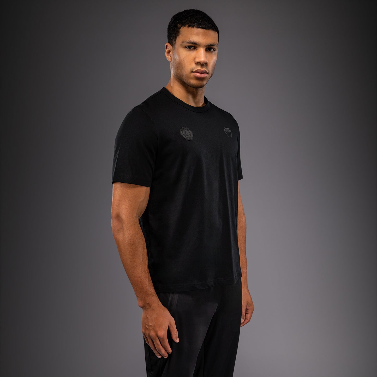 Venum x Roger Gracie Academy T-Shirt - Black  product-type_T-Shirts Venum