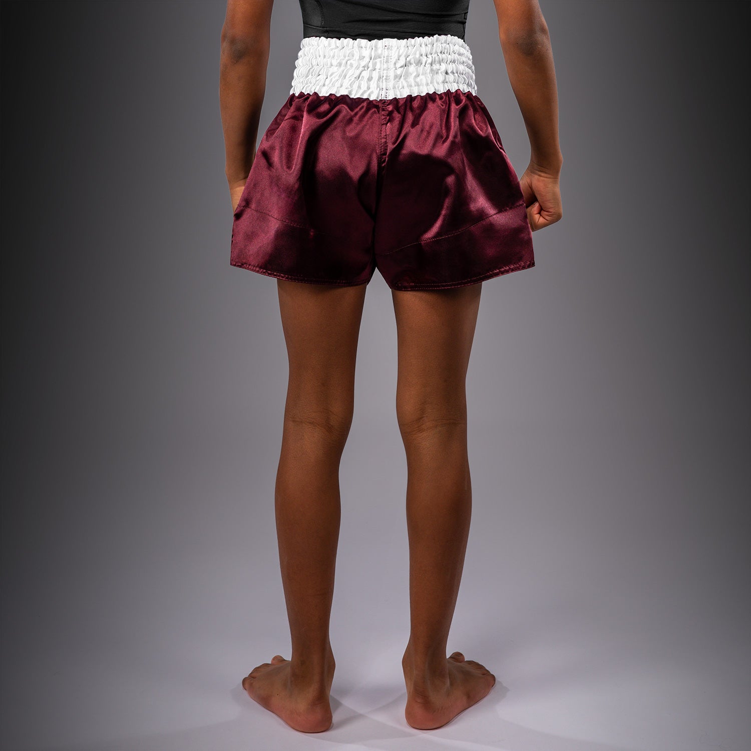 Venum Classic Muay Thai Shorts for Kids - Burgundy  product-type_Muay Thai Shorts Venum