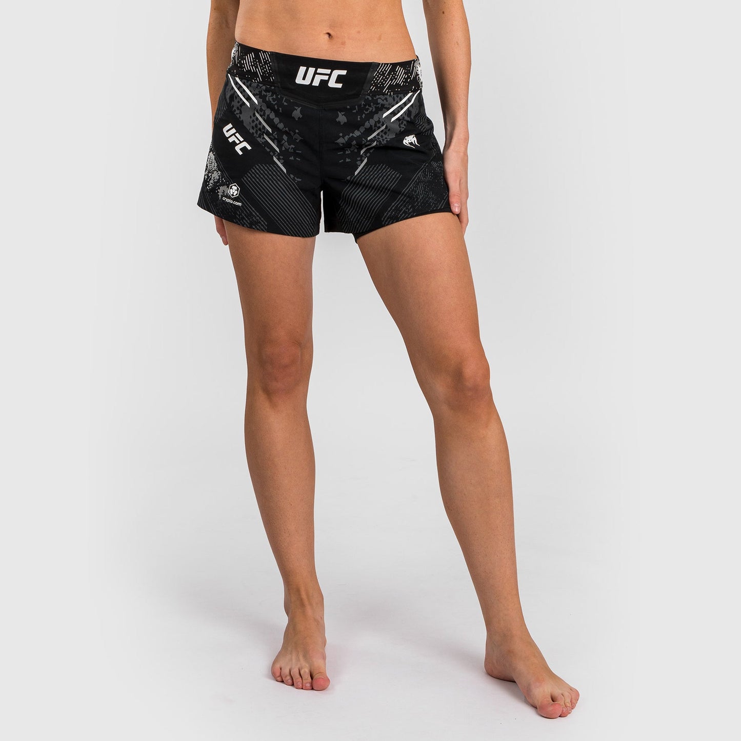 UFC Adrenaline by Venum Personalized Authentic Fight Night Women’s Fight Short - Black