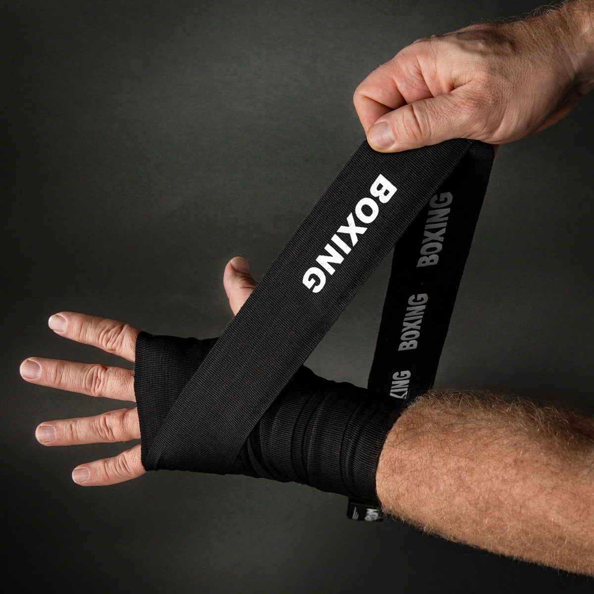 Venum Kontact Evo Boxing Hand Wraps - Black/White  product-type_Handwraps Venum