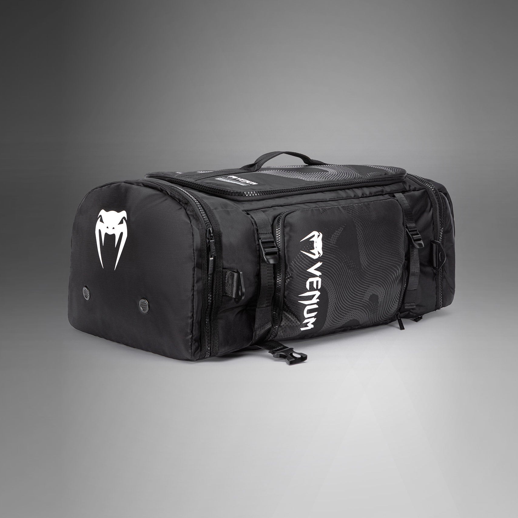 Venum Shockwave Convertible Sports Bag (48L) - Black - Venum