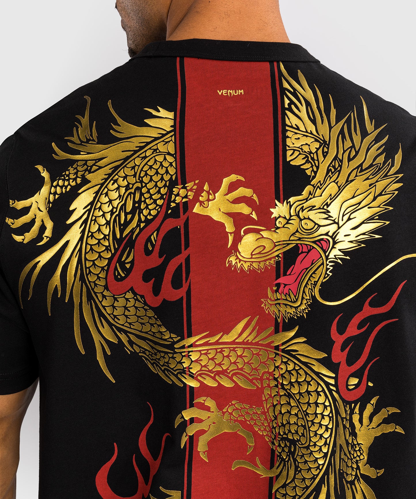 Venum x TEKKEN 8 - Marshall Law T-Shirt - Black/Red/Gold