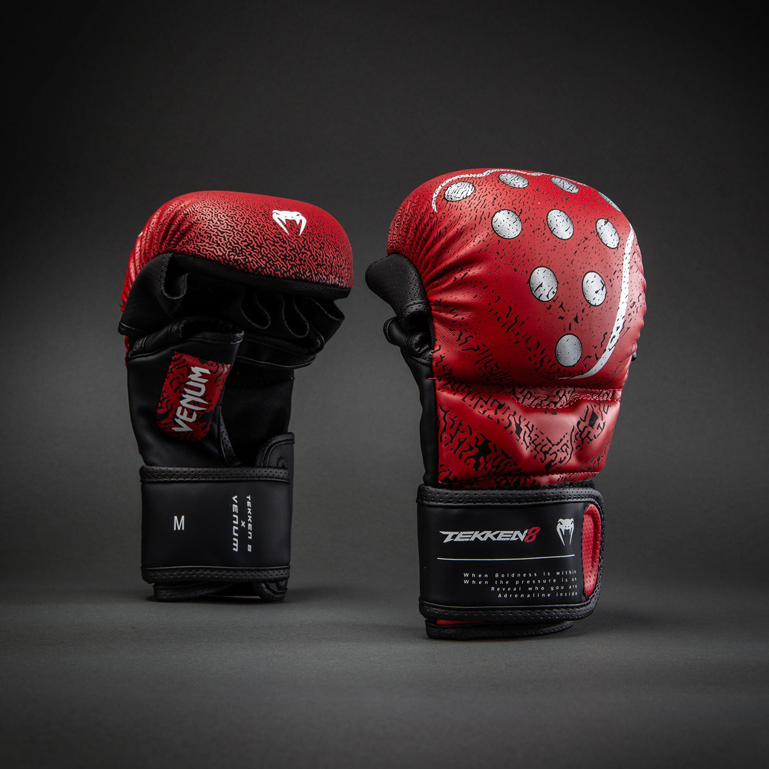 Venum x TEKKEN 8 Sparring Gloves - Kazuya - Red/Black - Venum