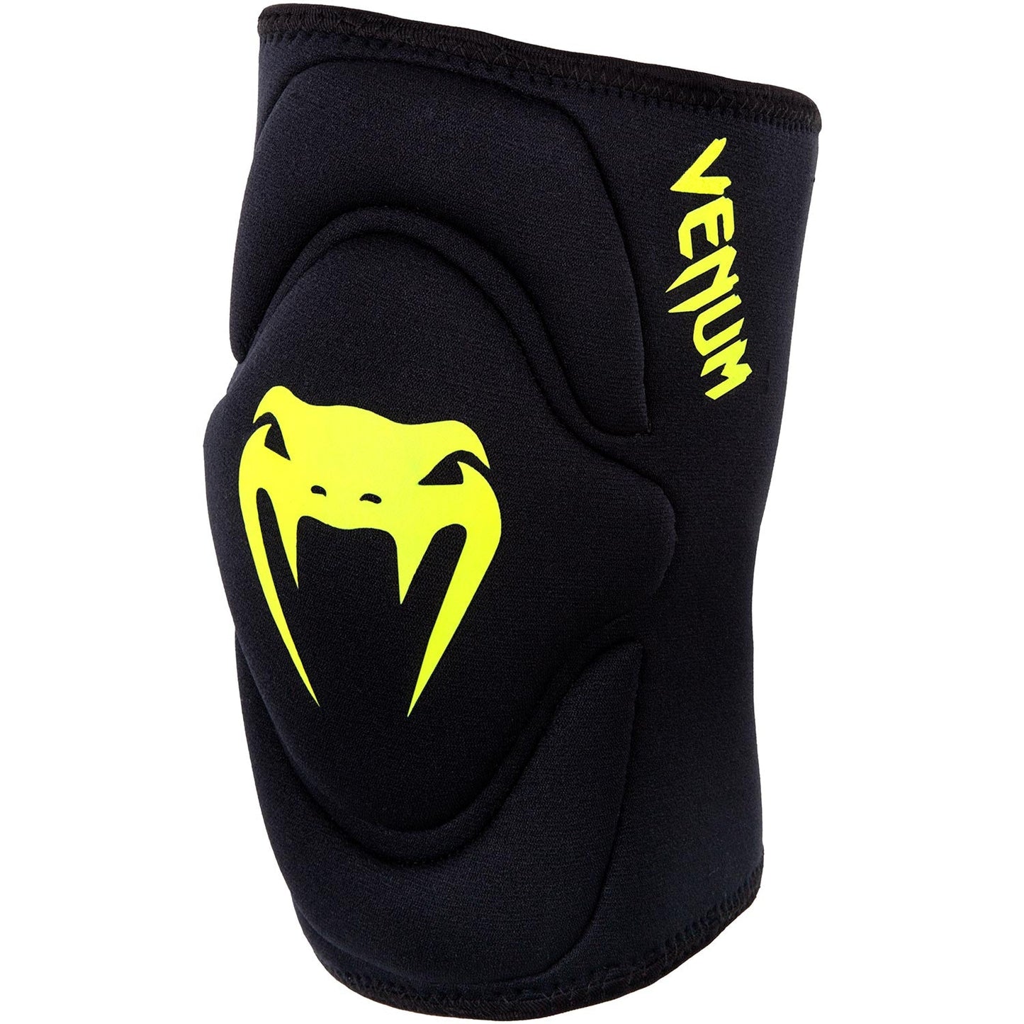 Venum Kontact Gel Knee Pad - Black/Neo Yellow