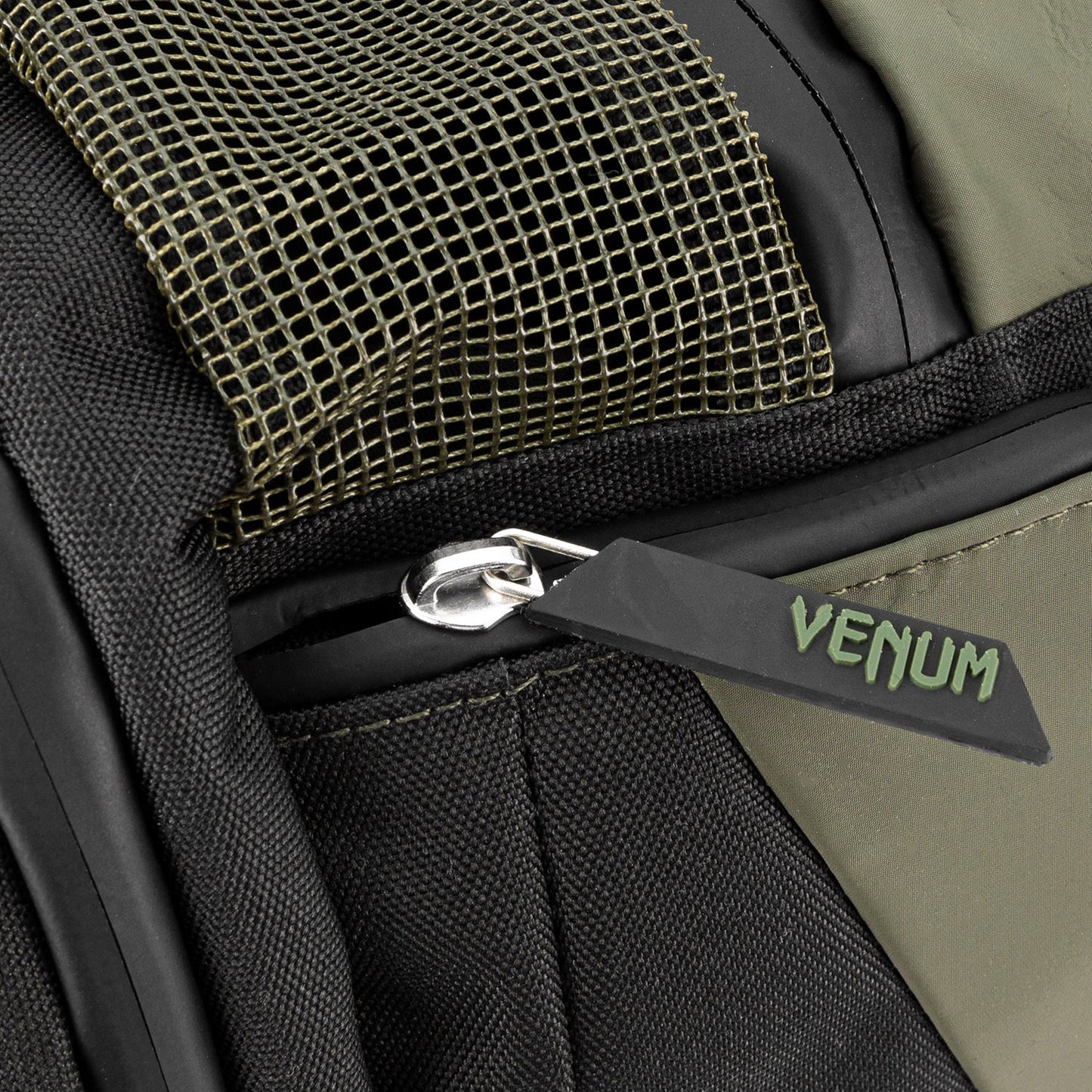 Venum Trainer Lite Evo Sports Bags - Khaki/Black