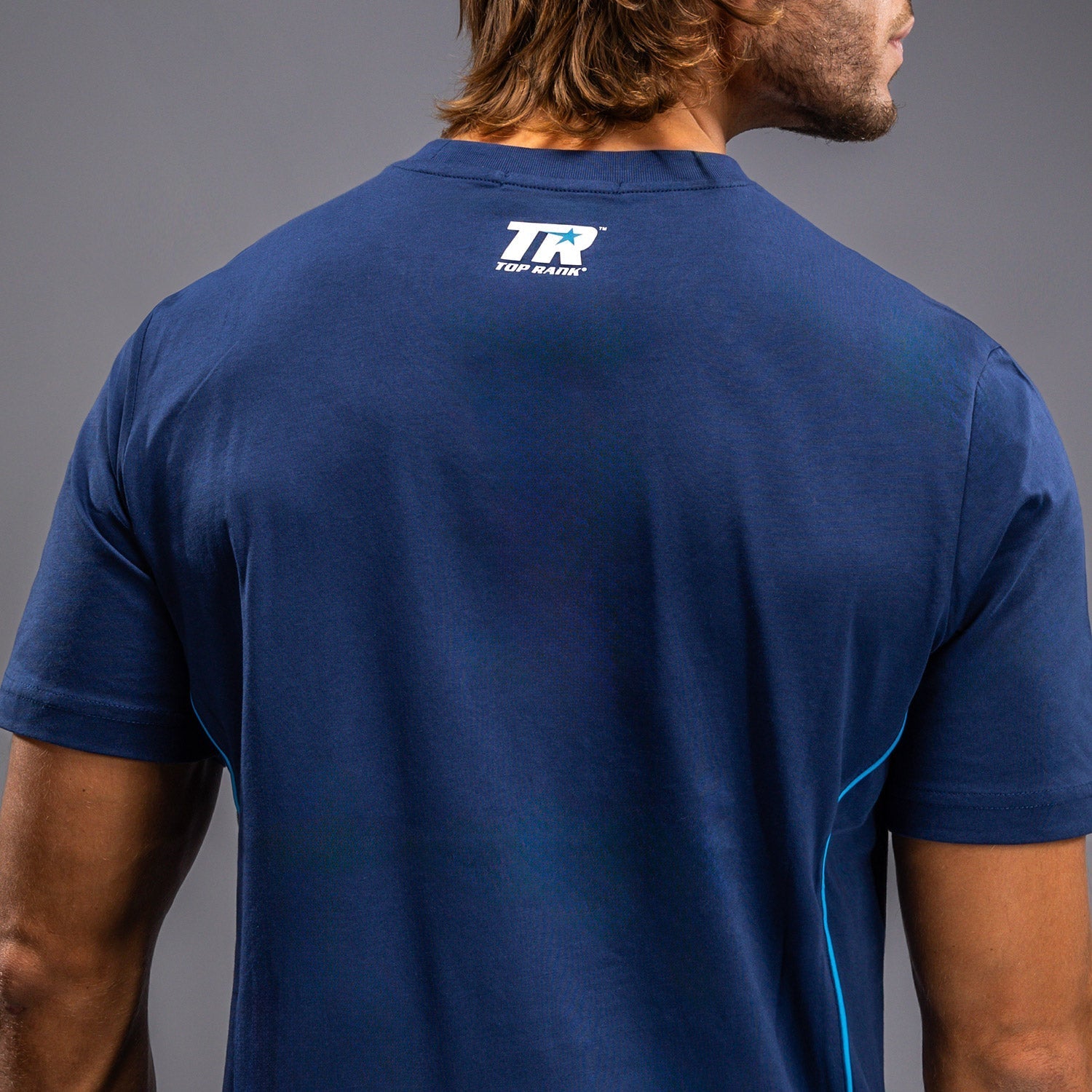 Venum x Top Rank Original Men's T-Shirt - Navy Blue - Venum