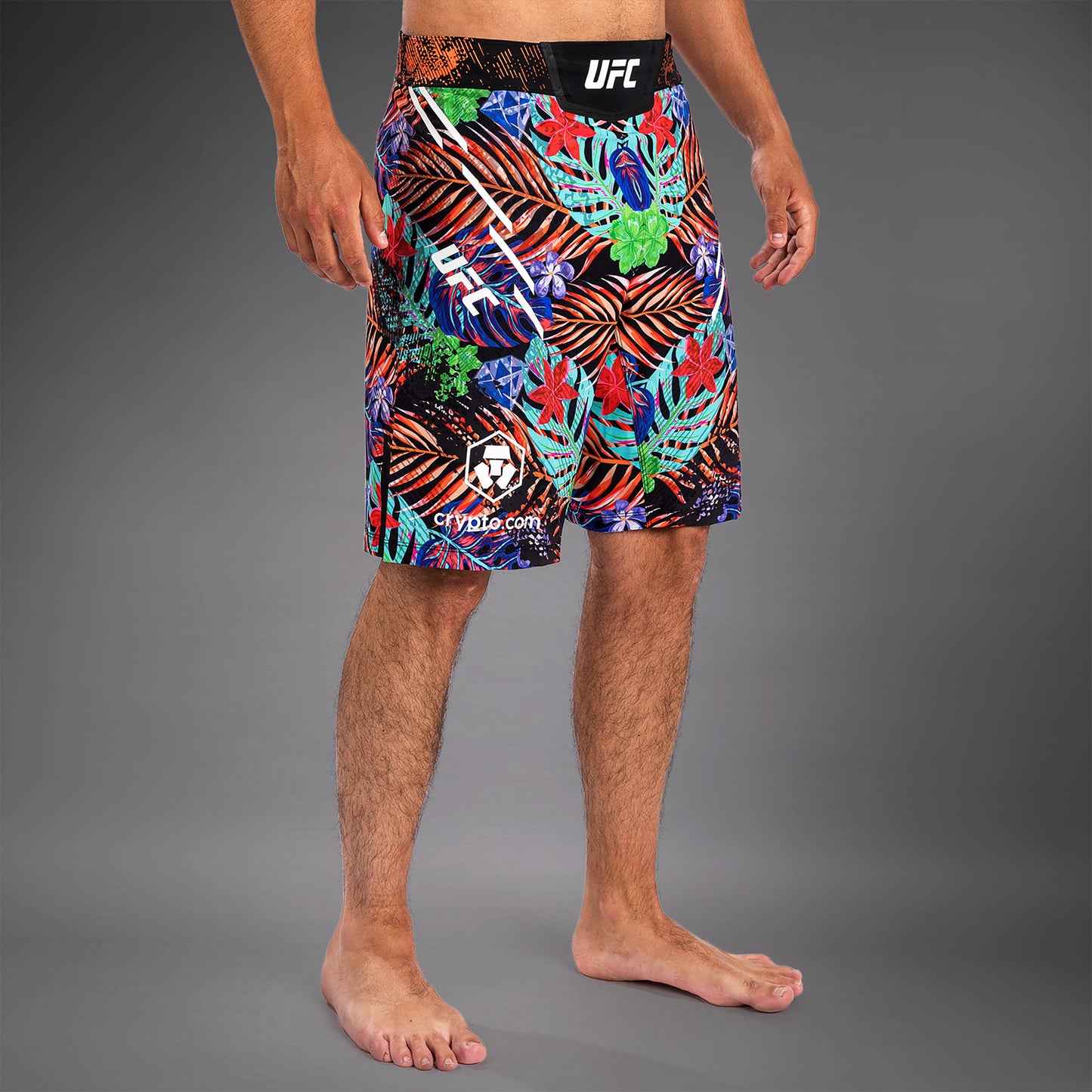 Men's UFC Unrivaled by Venum Blue Dustin Poirier Long Fit Fight Short