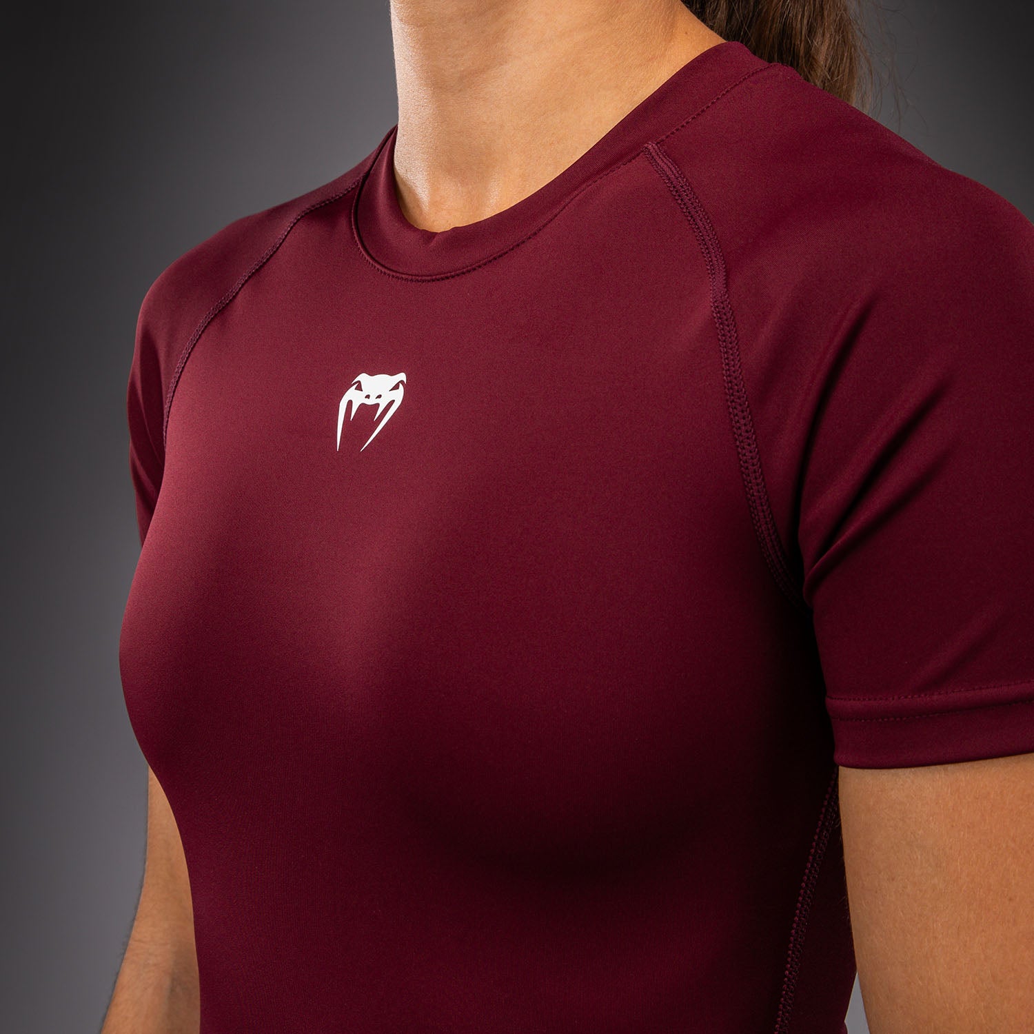 Venum Aero XT Short Sleeve Rashguard - Plum  product-type_Compression T-Shirts Venum