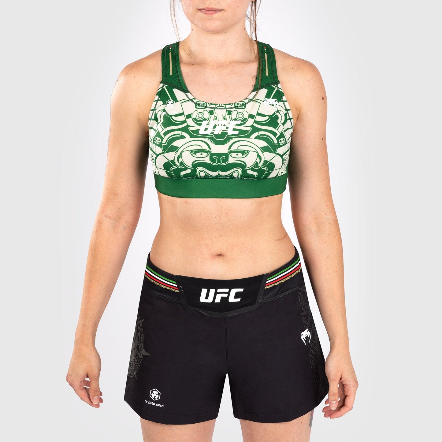 Noche UFC by Venum Authentic Fight Night Women’s Sports Bra - Green
