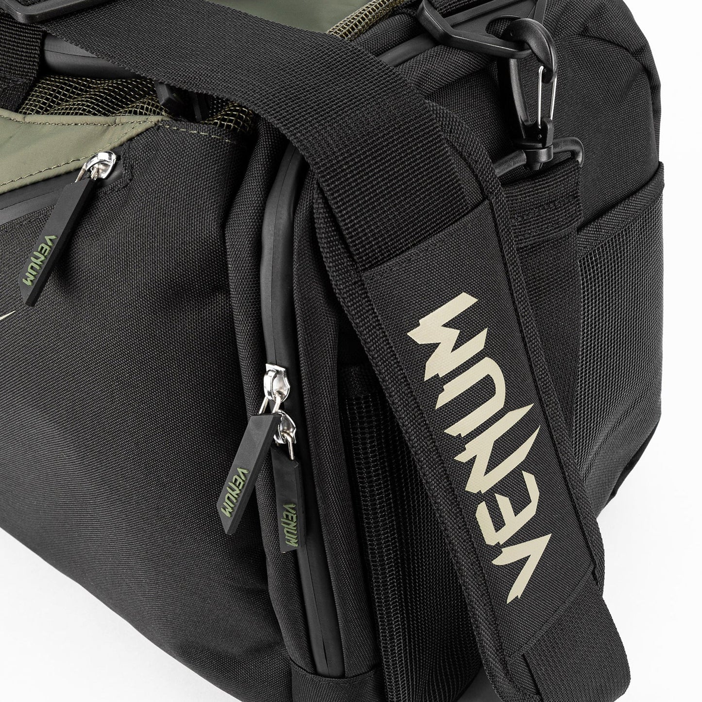 Venum Trainer Lite Evo Sports Bags - Khaki/Black