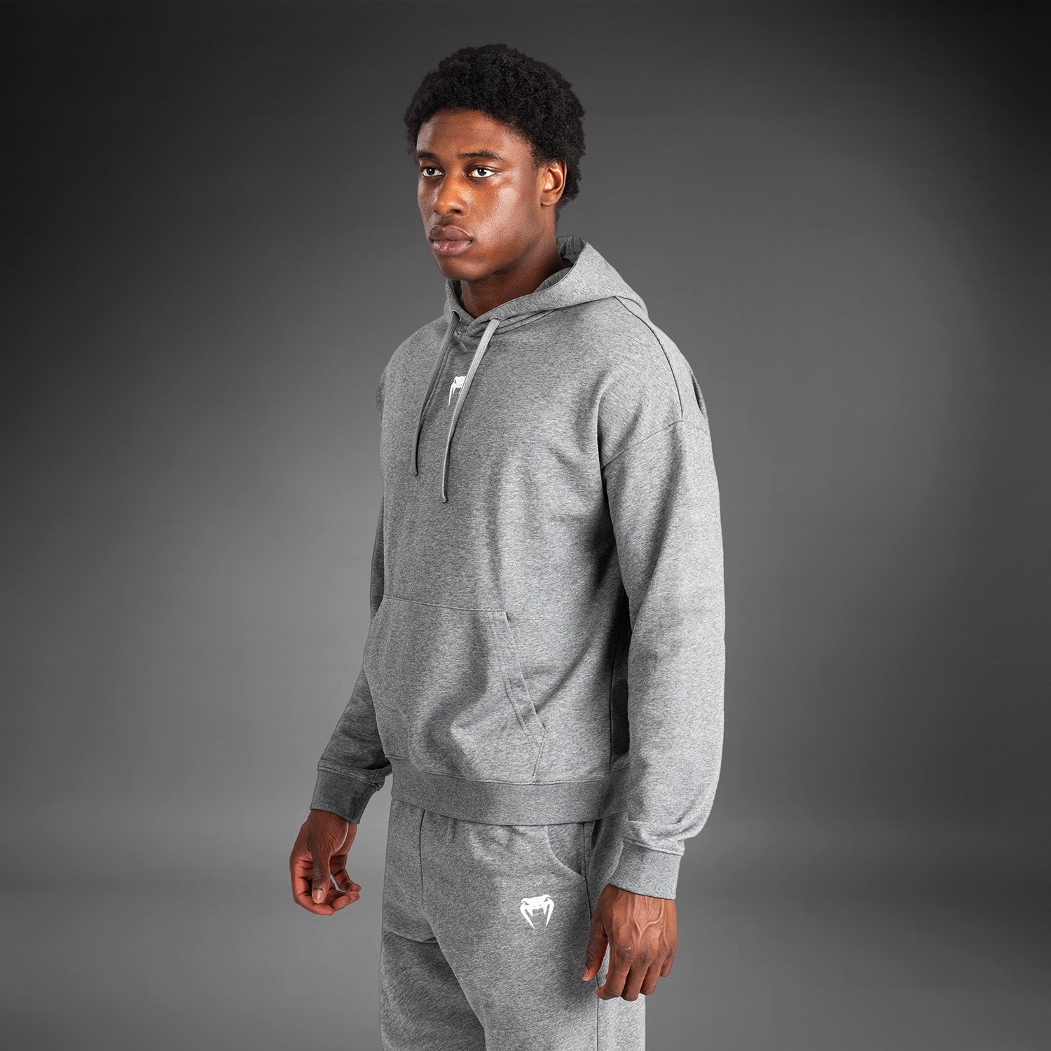 Venum Vortex XL Lite Men's Hoodie - Light Heather Grey - Venum