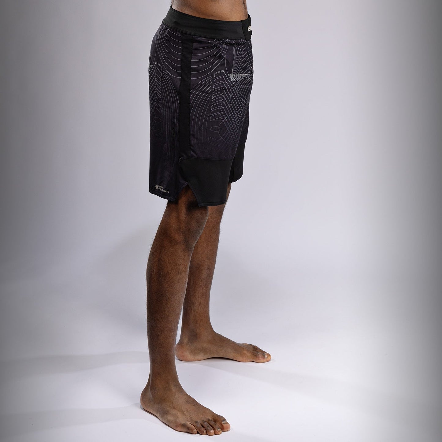 Venum G-Fit Air Men's Fight Shorts - Deep Black/Desert Sand