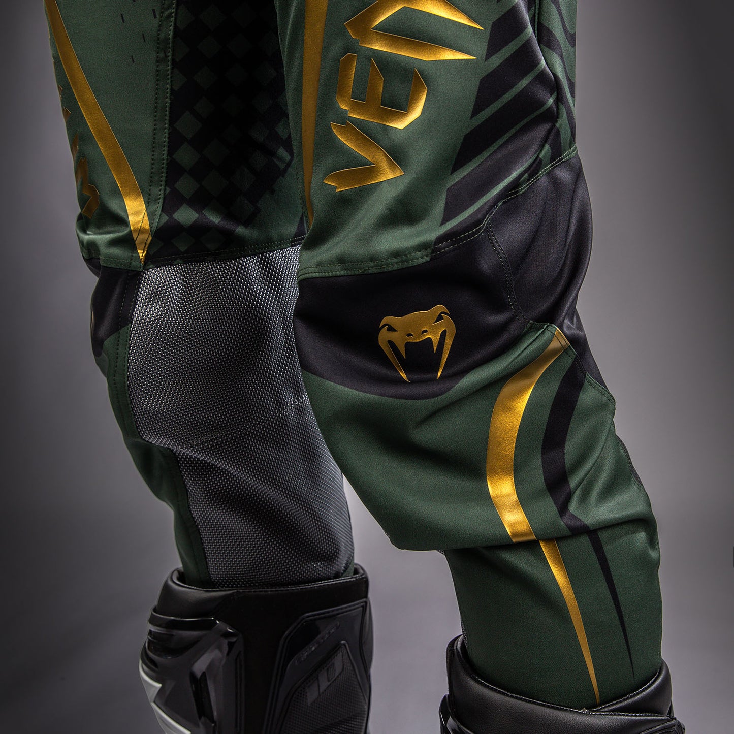 Venum MX Challenger Pants - Black/Green/Gold