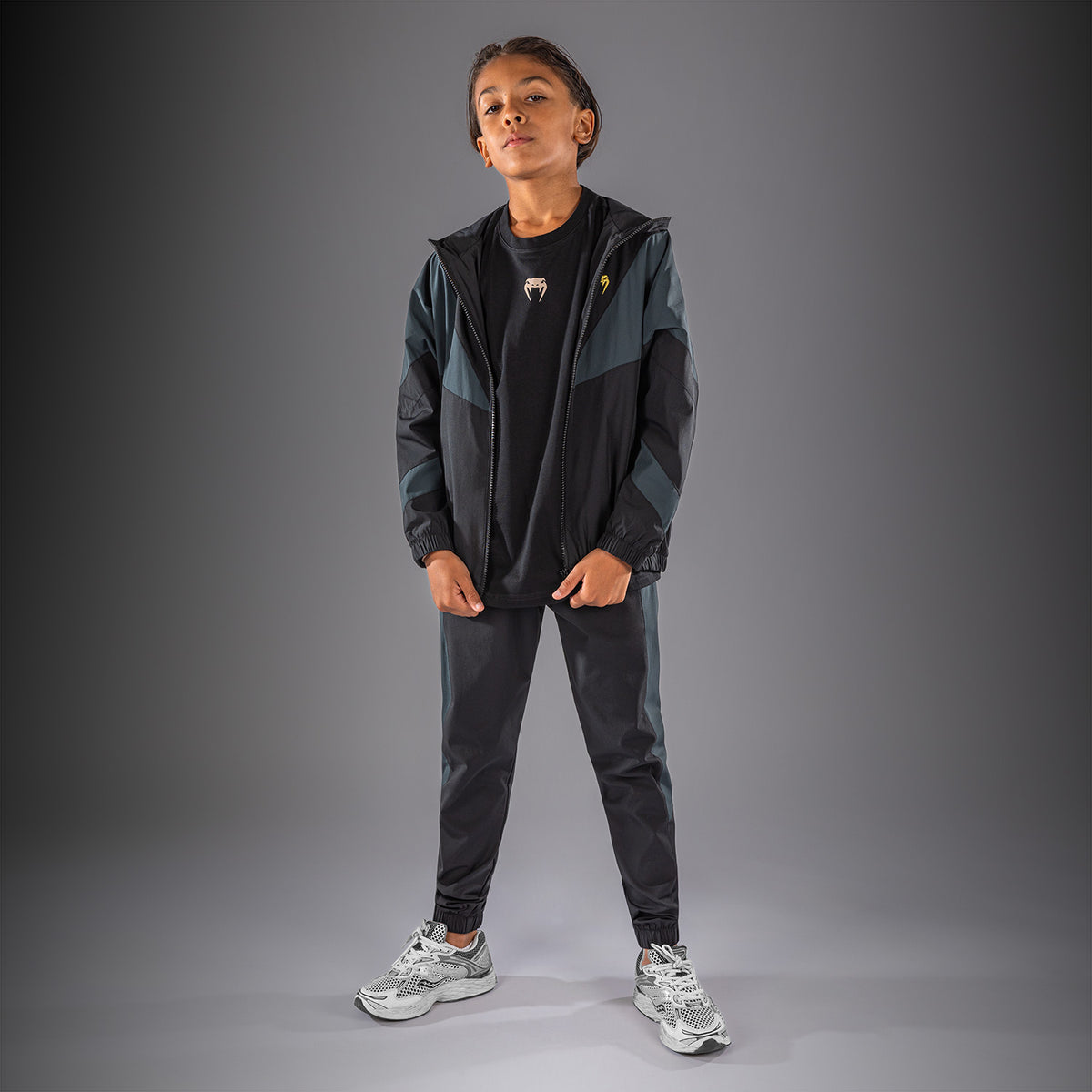 Venum Vectra Kids Track Jacket - Black/Gold
