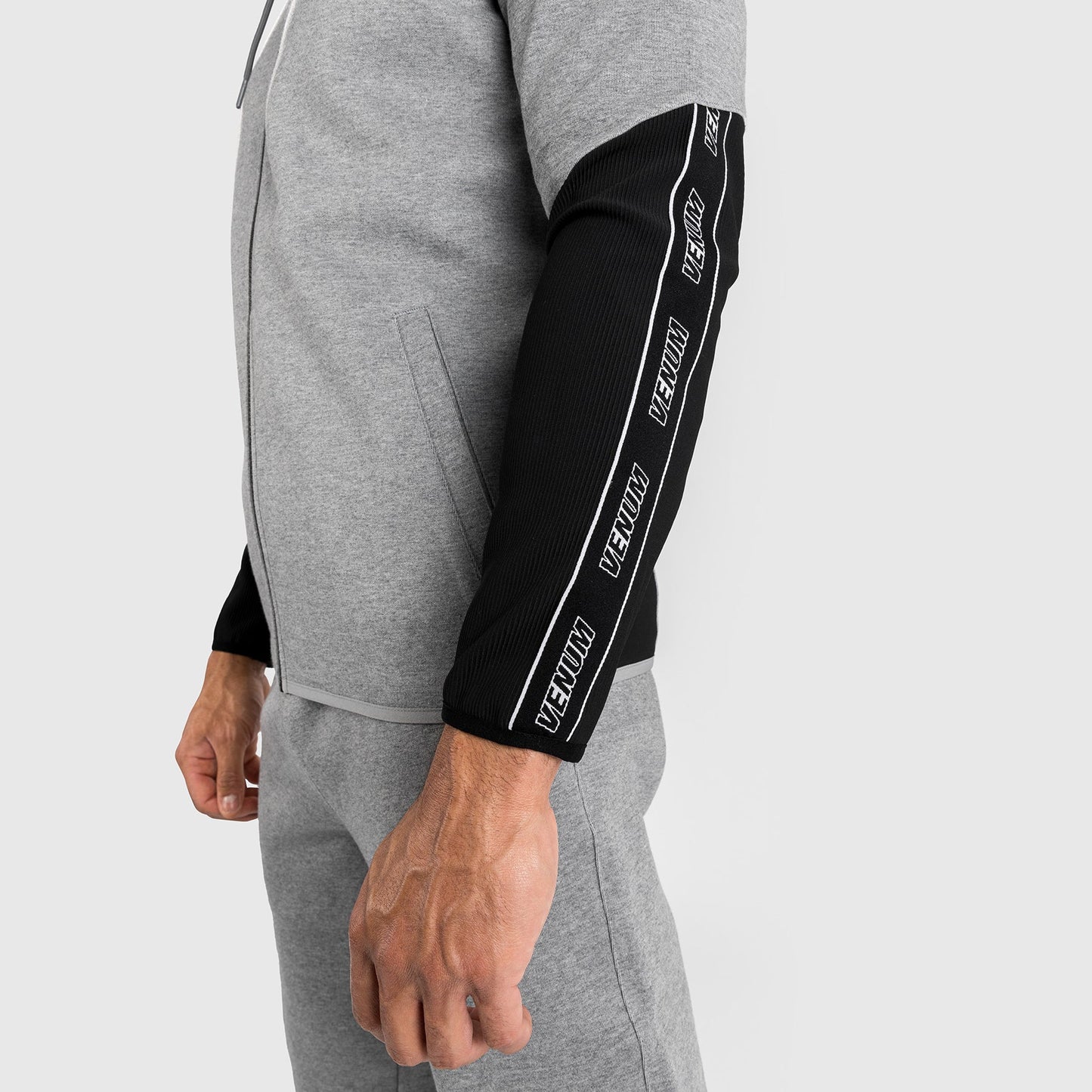 Venum Contender 4.0 Men’s Hoodie - Heather Grey/Black