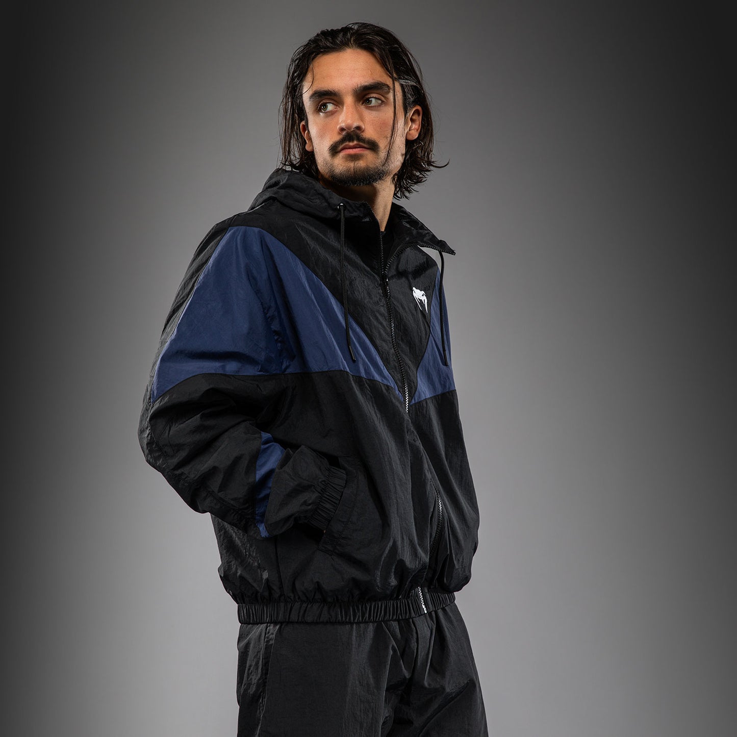 Venum Vectra Track Jacket - Black/Blue