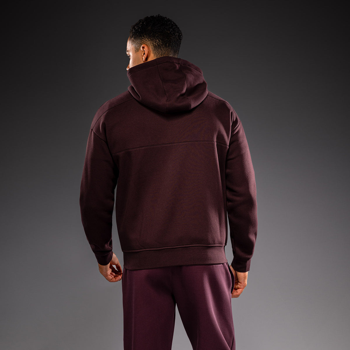 Venum Attack Fleece & Weave Track Jacket - Burgundy  product-type_Sweatshirts Venum