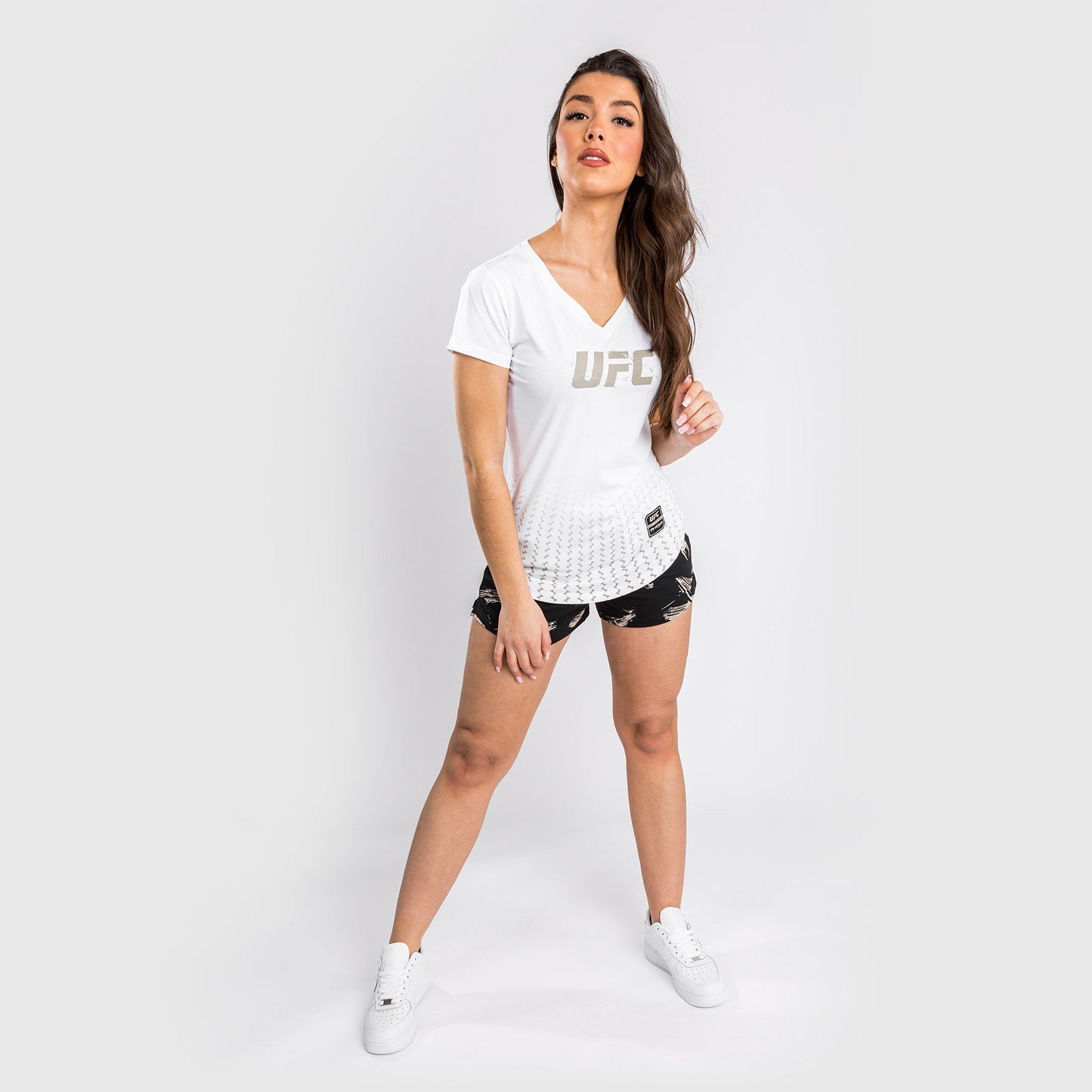 UFC Venum Authentic Fight Week Women’s 2.0 Short Sleeve T-Shirt - White