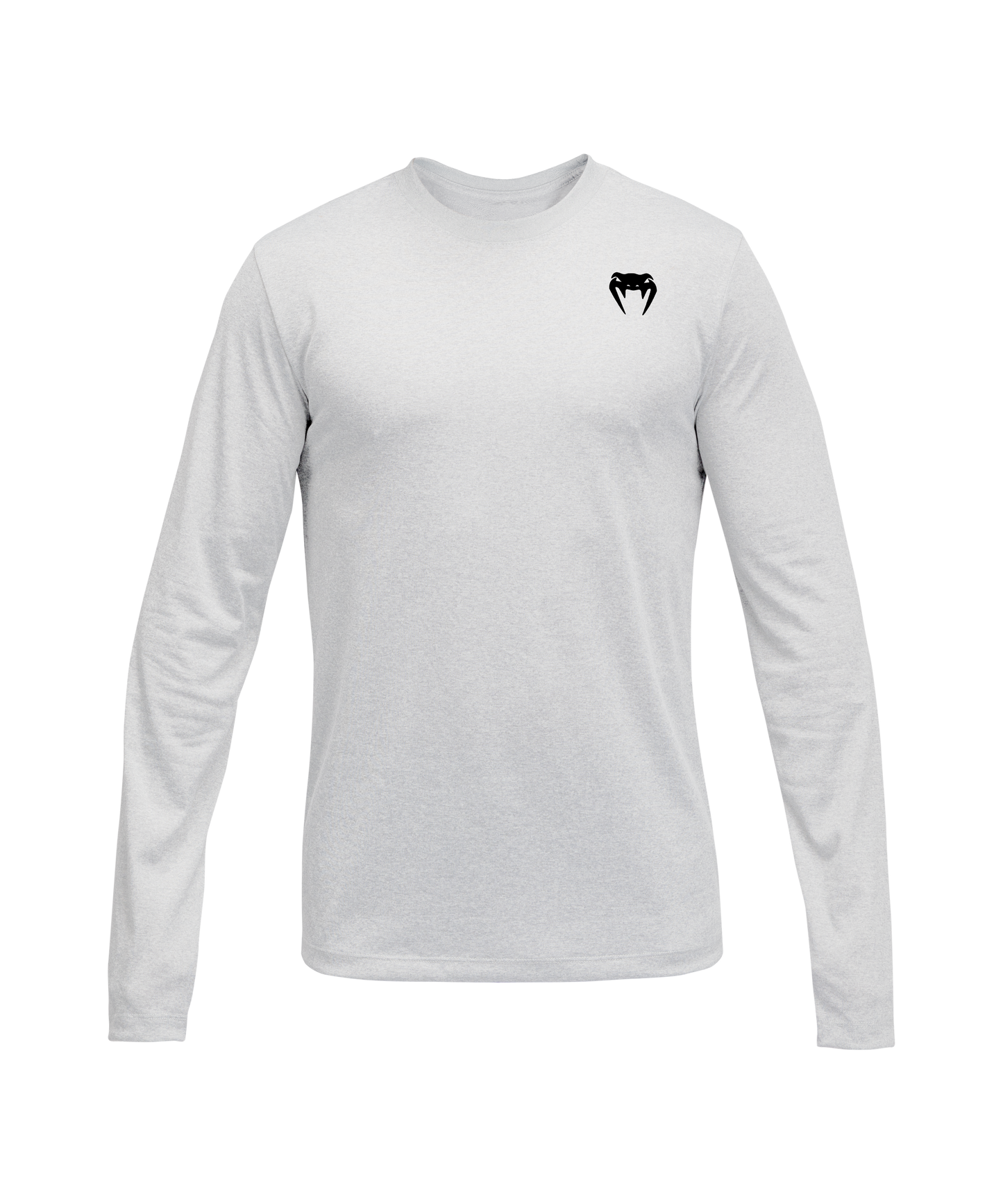 Venum Lineup Youth Performance Long Sleeve T-Shirt - White/Black  product-type_Dry Tech T-Shirts Venum