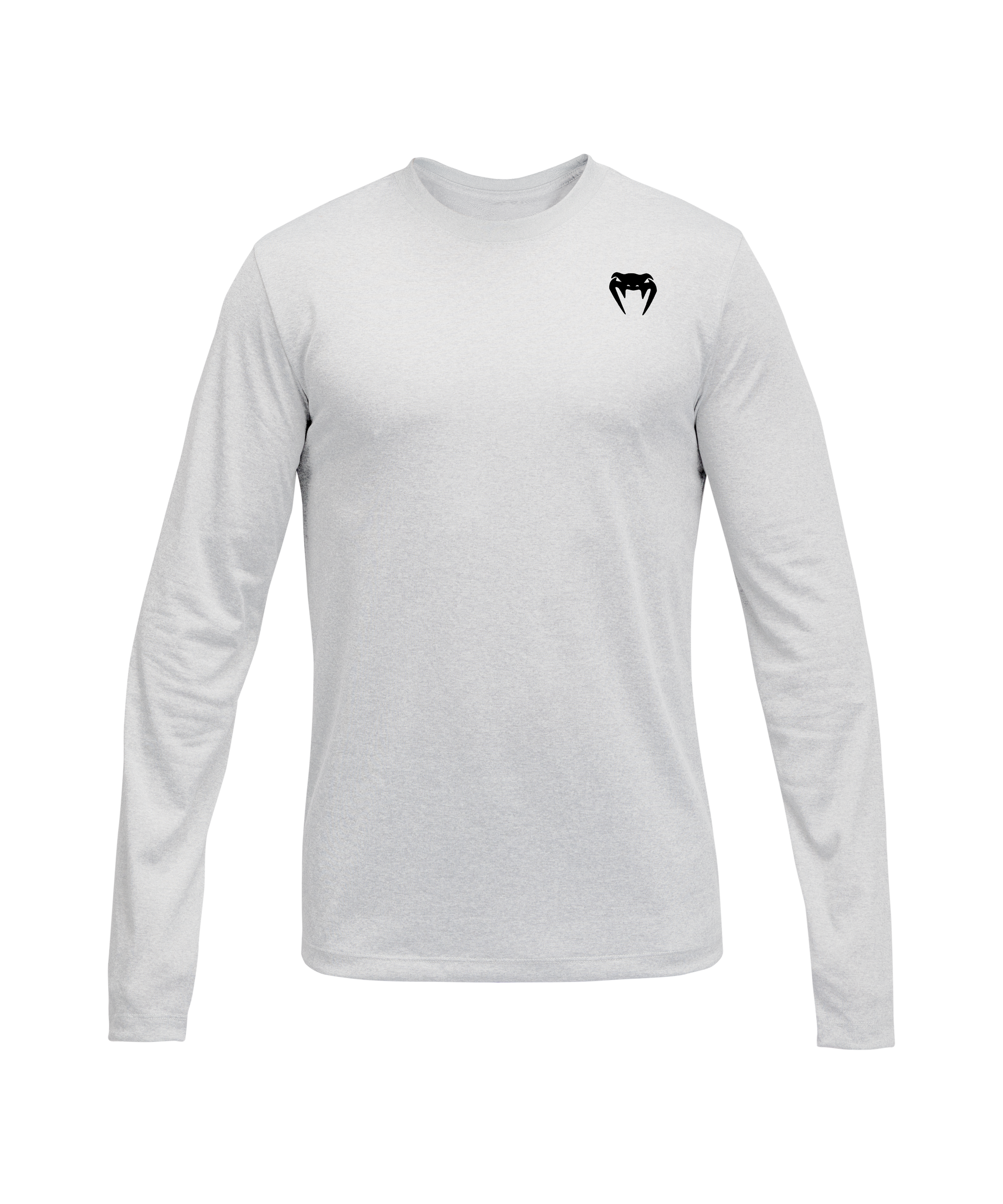 Venum Lineup Youth Performance Long Sleeve T-Shirt - White/Black  product-type_Dry Tech T-Shirts Venum