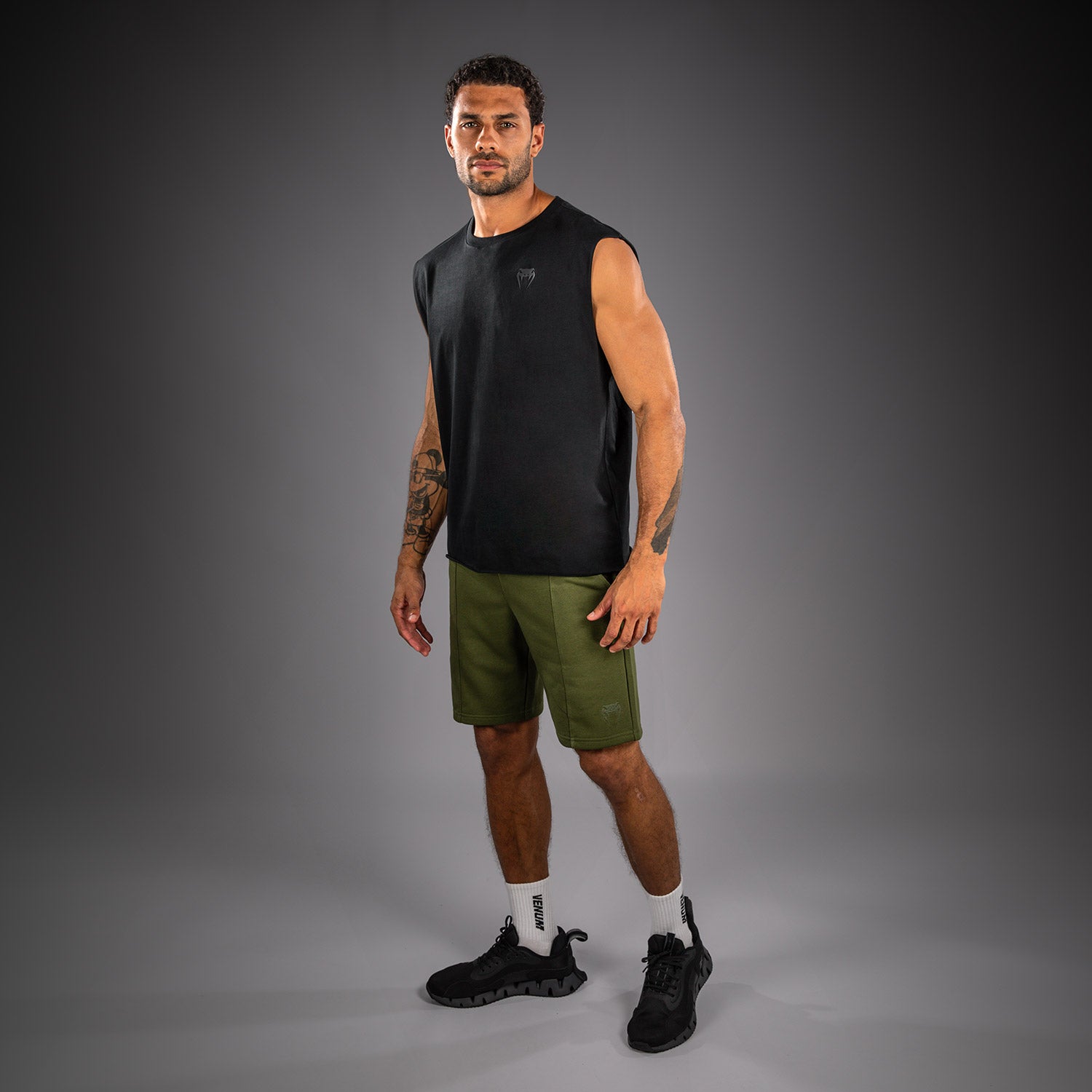 Venum Divide Sleeveless T-Shirt - Black  product-type_T-Shirts Venum