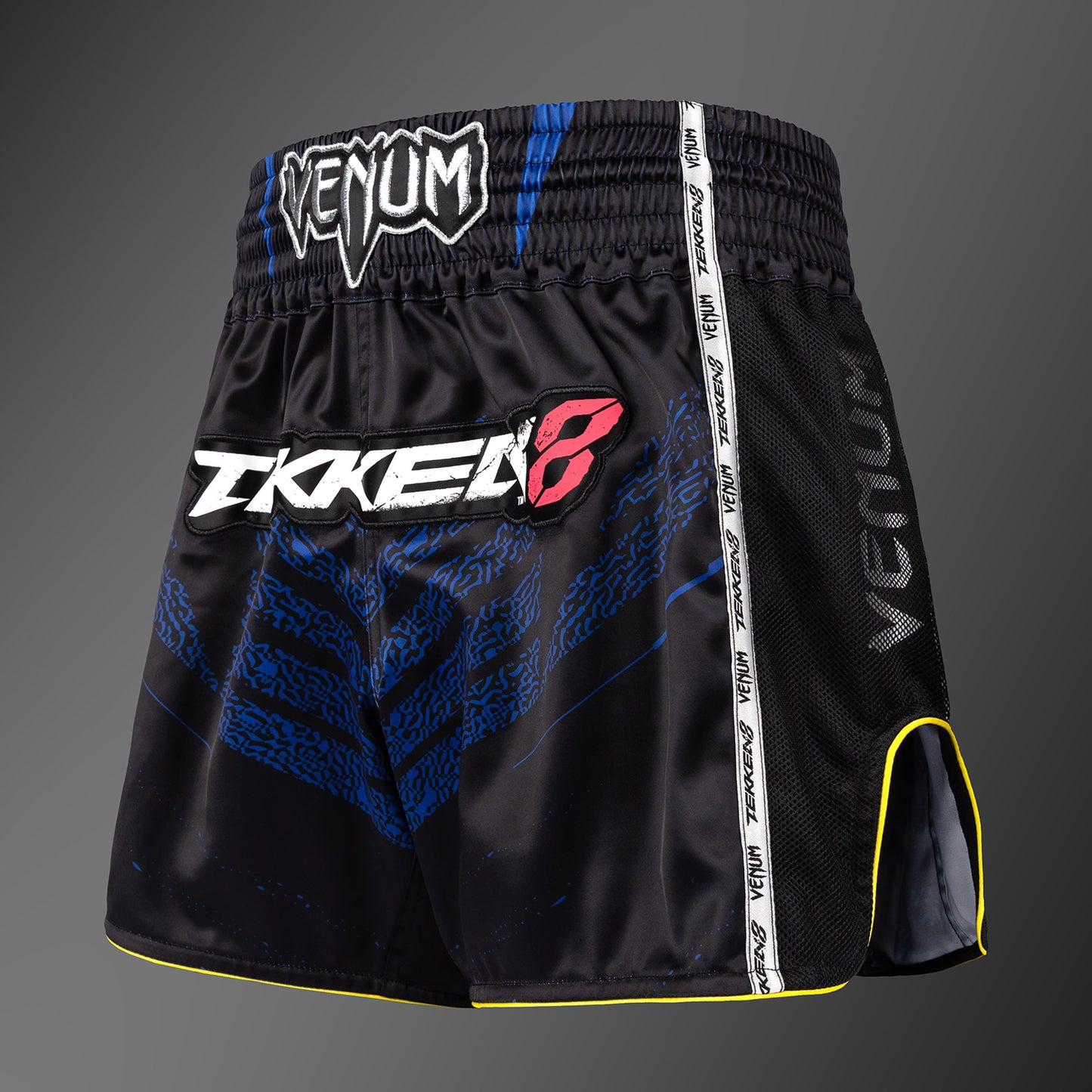 Venum x TEKKEN 8 Muay Thai Shorts - King - Black/Yellow