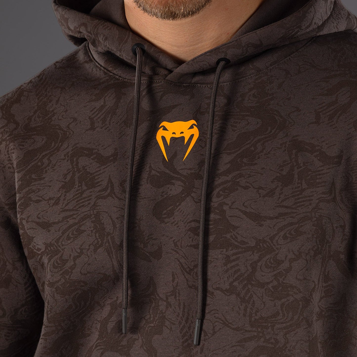 UFC Fusion by Venum Fight Week Men’s Pullover Hoodie - Earthen Brown