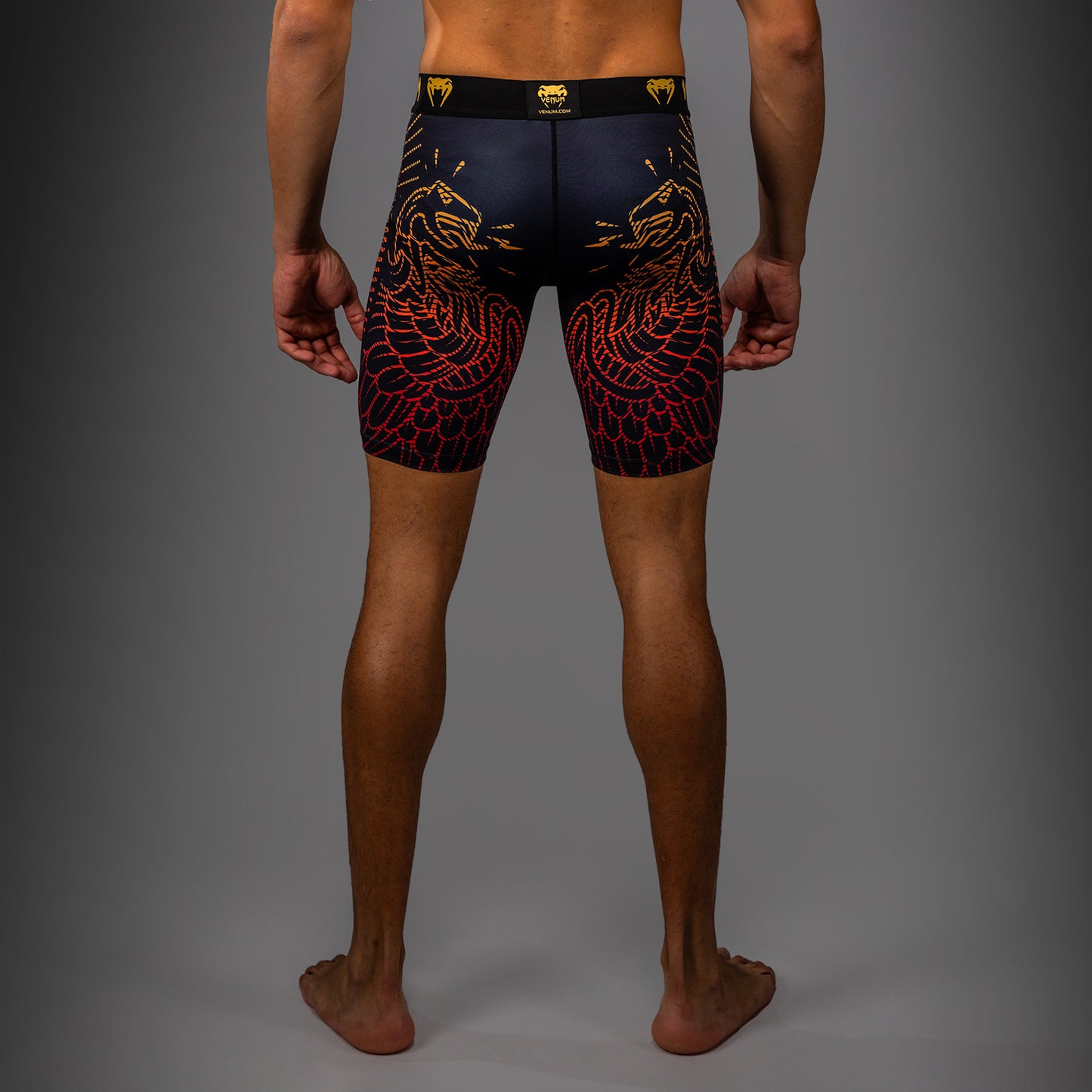Venum Quetzal Fury Vale Tudo - Black/Fury Red/ Tangerine