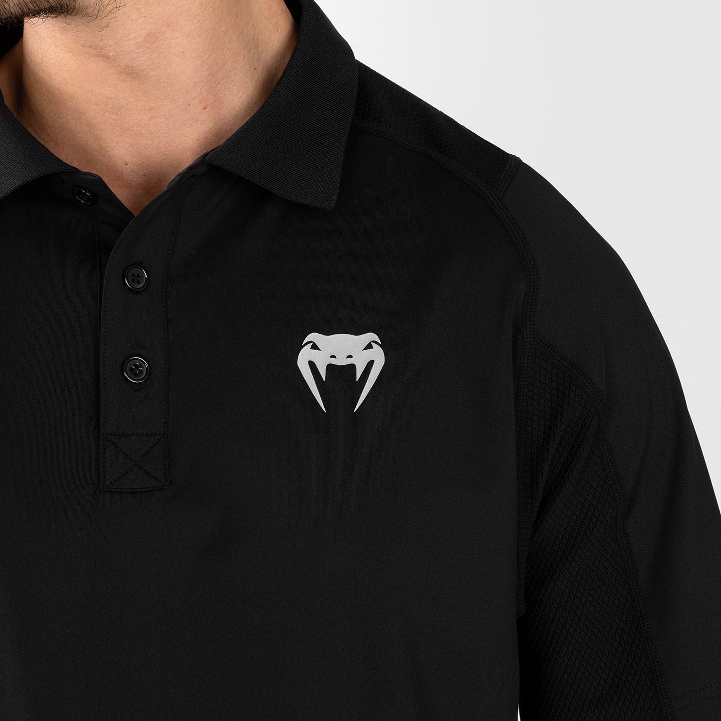 UFC Venum Performance Institute 2.0 Men’s Polo Shirt - Black/Red