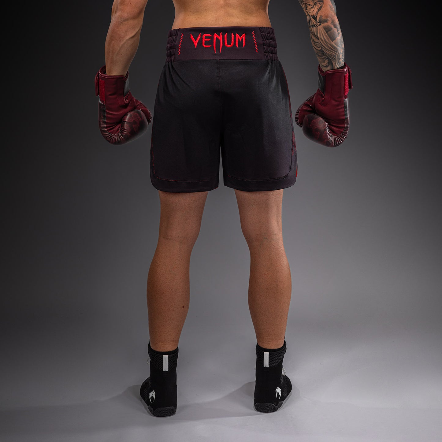 Venum Spectre Boxing Shorts - Black/Red  product-type_Boxing shorts Venum