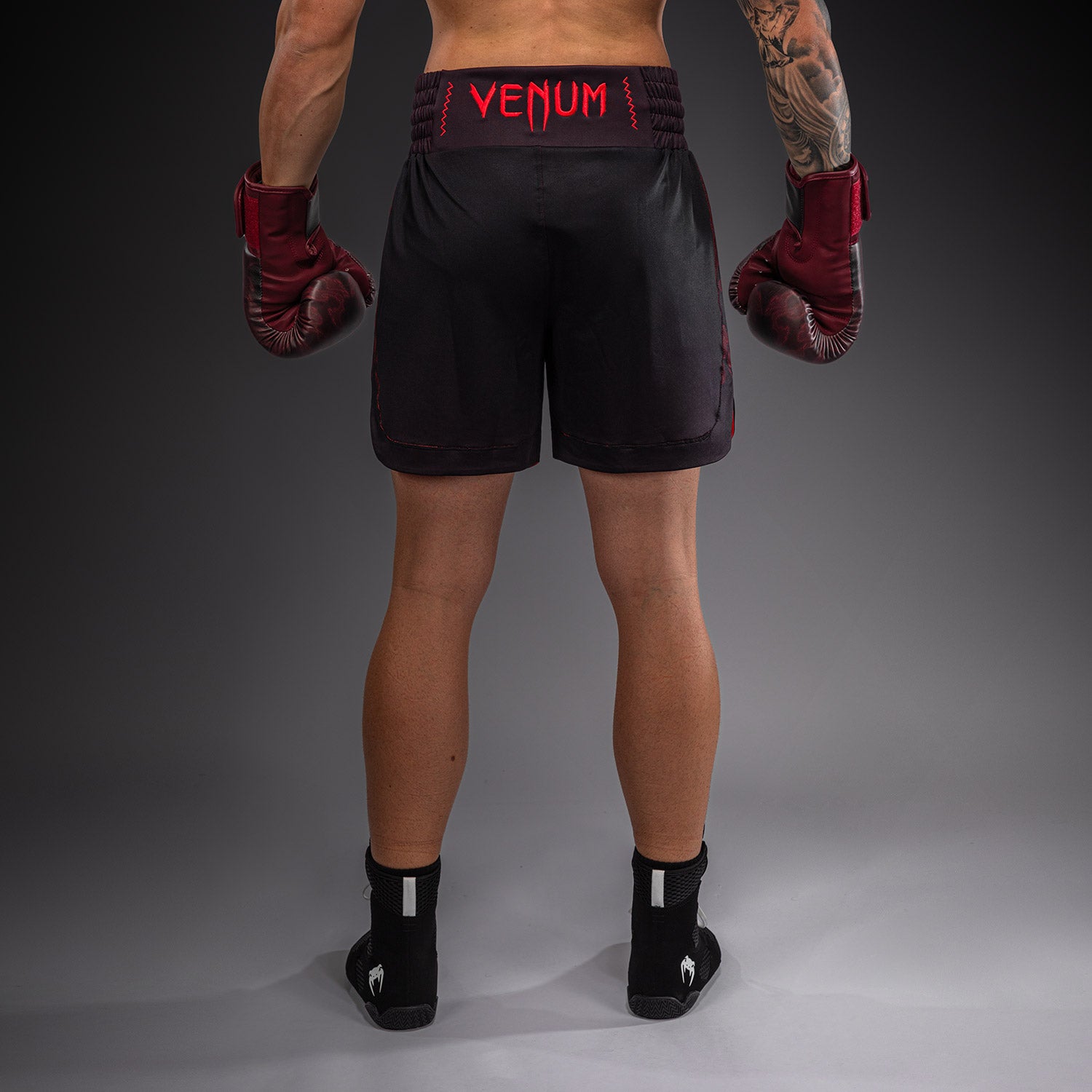 Venum Spectre Boxing Shorts - Black/Red  product-type_Boxing shorts Venum