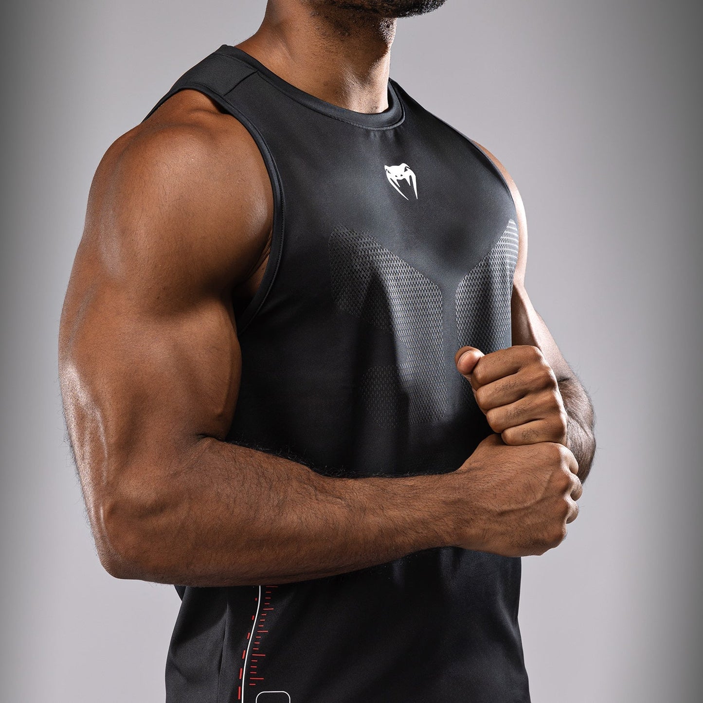 Venum Tactical XT Men's Dry-Tech Tank Top - Black/Fire Red