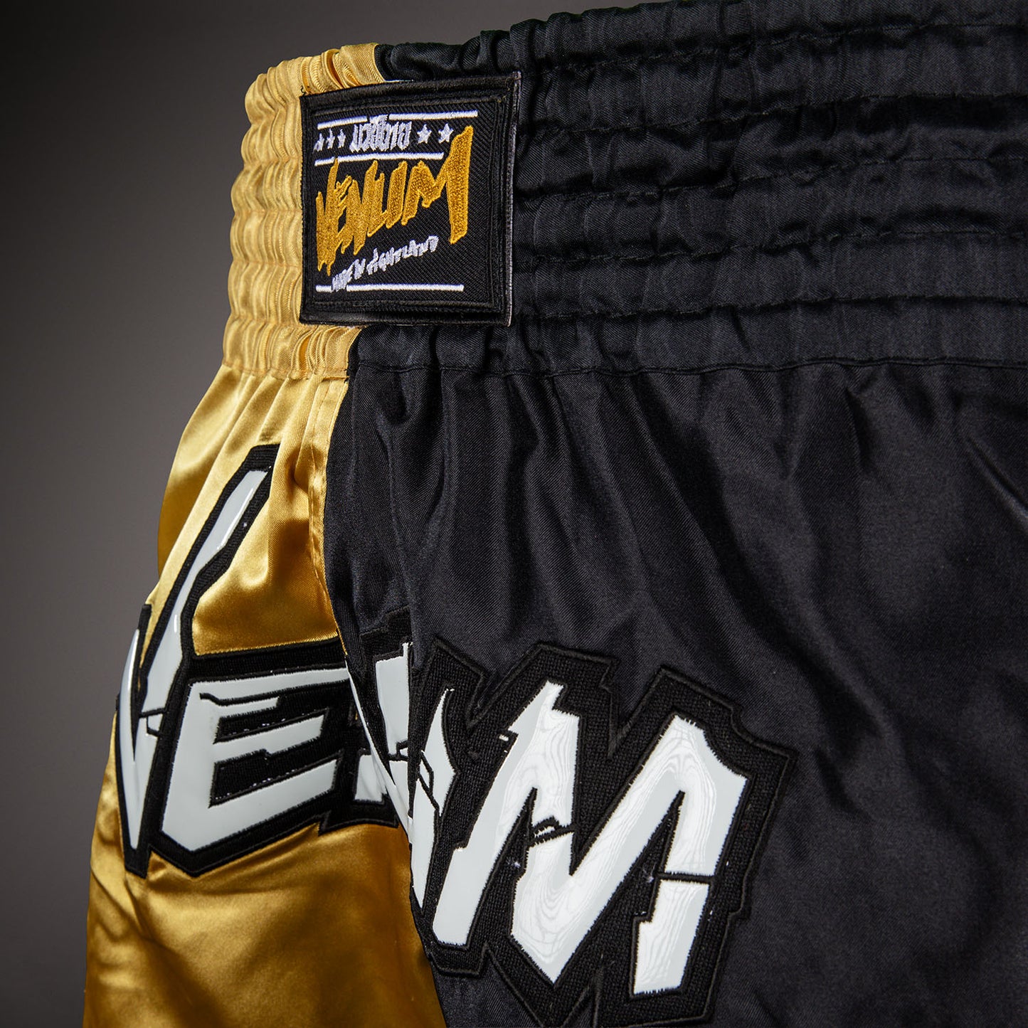 Venum Inferno 2.0 Muay Thai Shorts - Black/Gold  product-type_Muay Thai Shorts Venum
