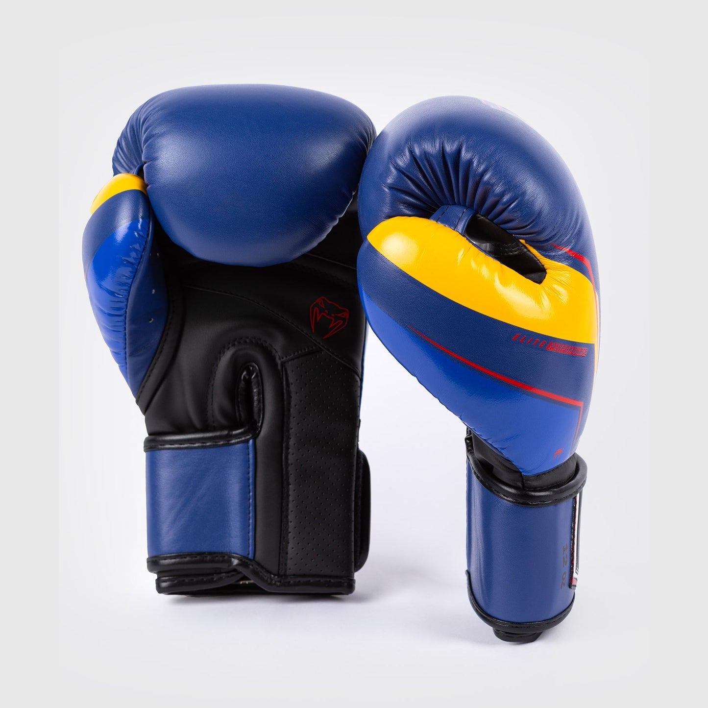 Venum Elite Evo Boxing Gloves - Blue/Yellow