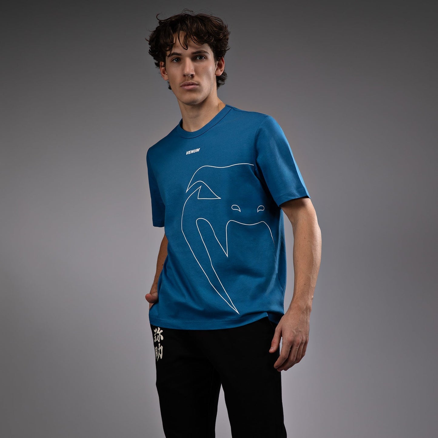 Venum Giant Connect T-Shirt - Misty Blue