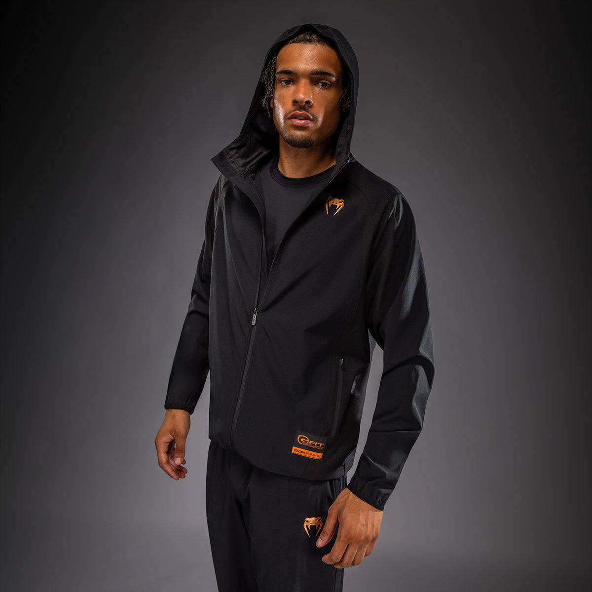 Venum G-Fit Revolution Track Jacket - Black/Copper  product-type_Jackets Venum