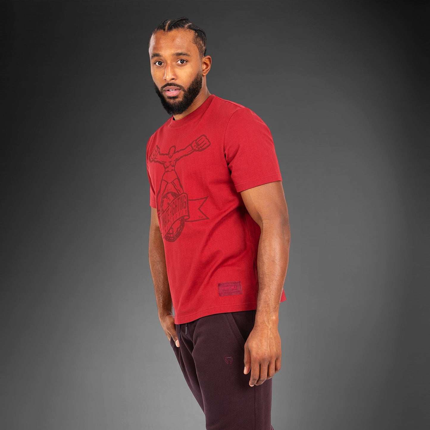 UFC by Venum Ulti-Man T-Shirt - Burgundy