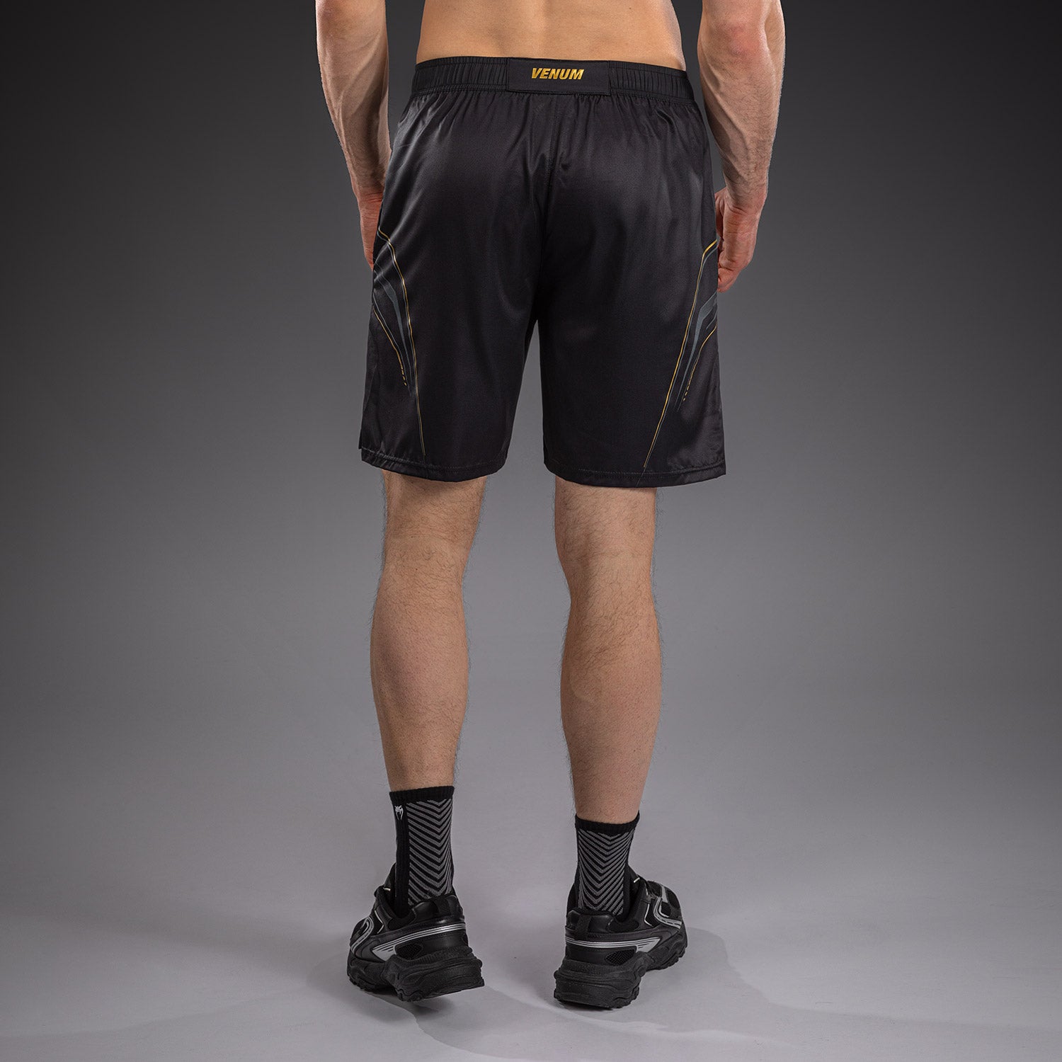 Venum Streamline Training Shorts - Black/Gold  product-type_Training shorts Venum