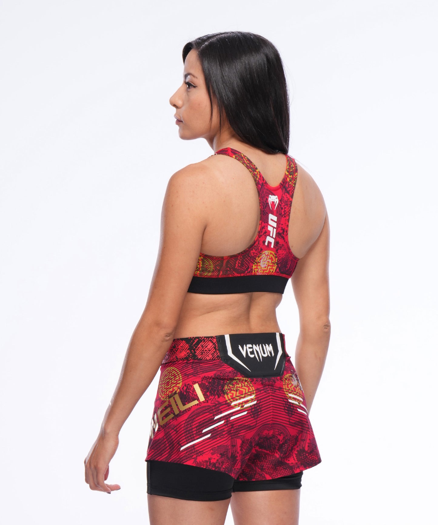 Women's UFC Unrivaled by Venum Red Zhang Weili Fight Short