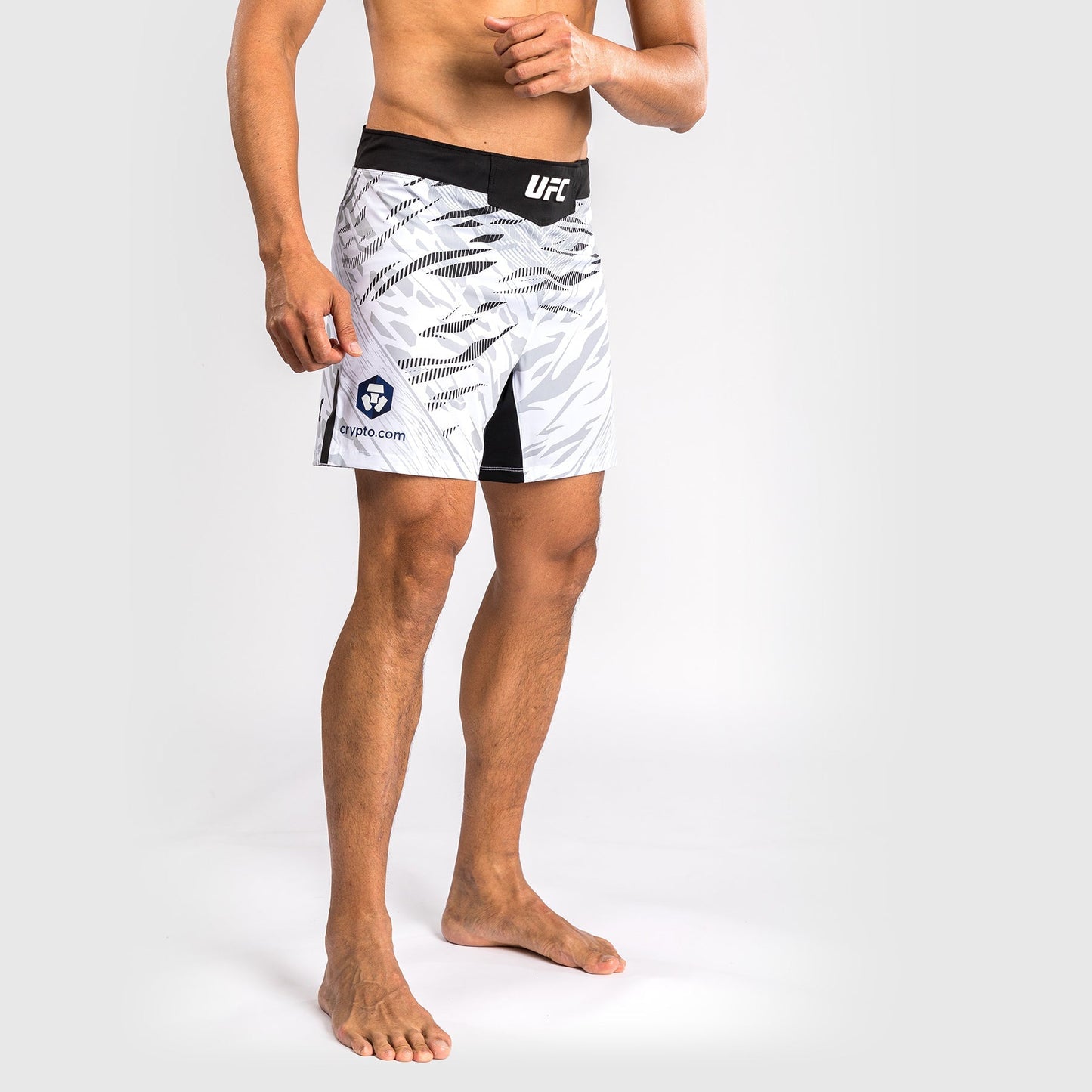 UFC Fusion by Venum Authentic Fight Night Men’s Fight Short - Short Fit - White